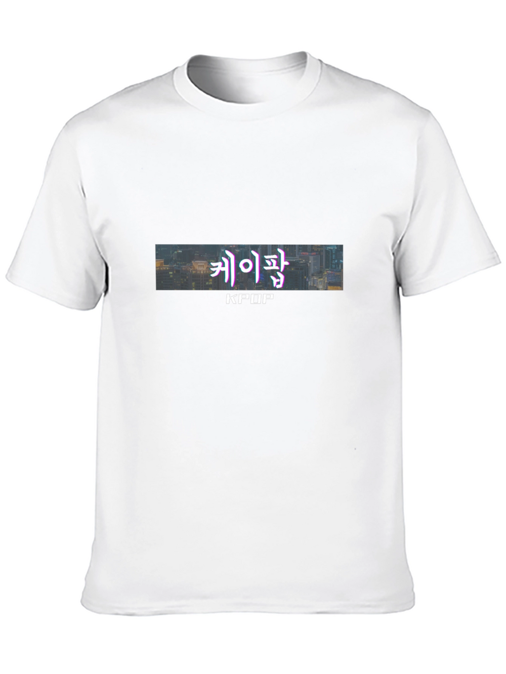 KPOP Graphic Tee - Urban Style Black T-Shirt