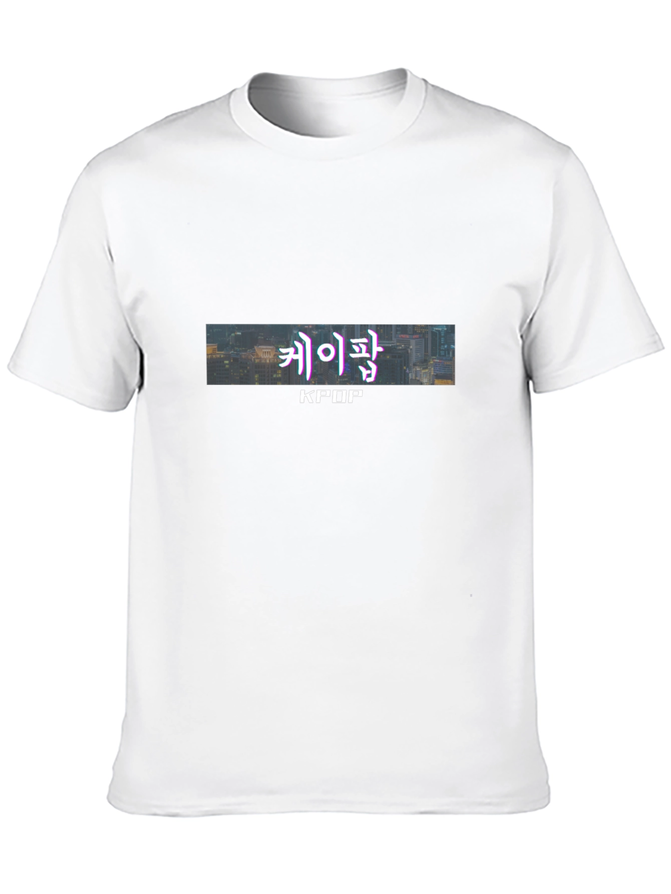 KPOP Graphic Tee - Urban Style Black T-Shirt