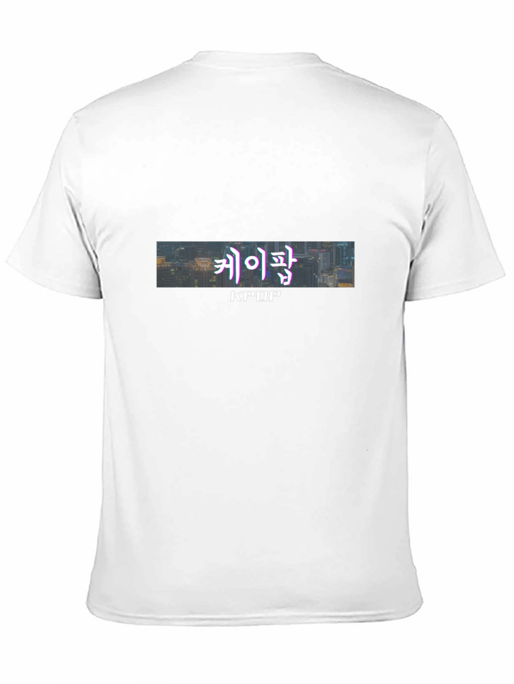 KPOP Graphic Tee - Urban Style Black T-Shirt