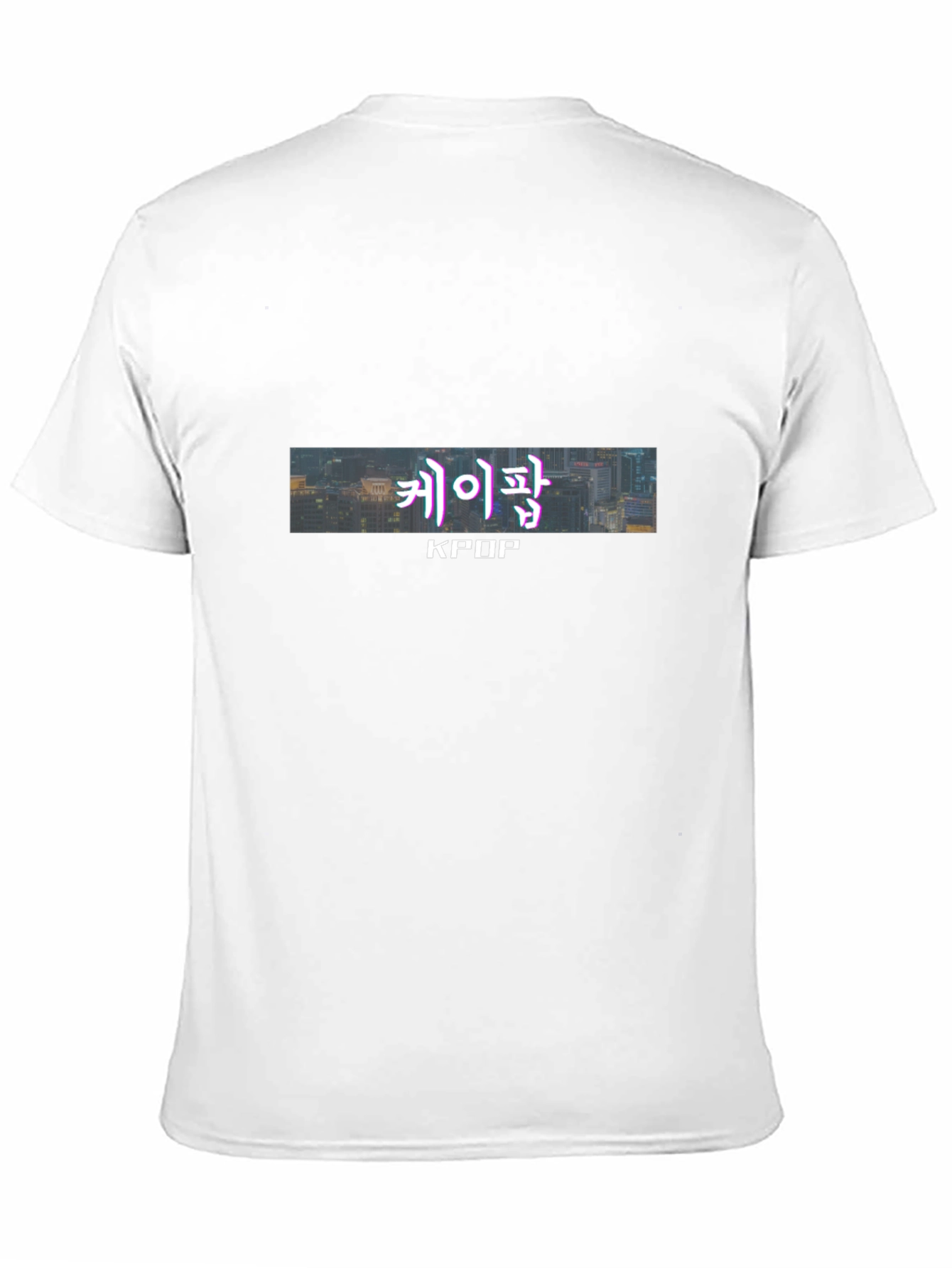 KPOP Graphic Tee - Urban Style Black T-Shirt