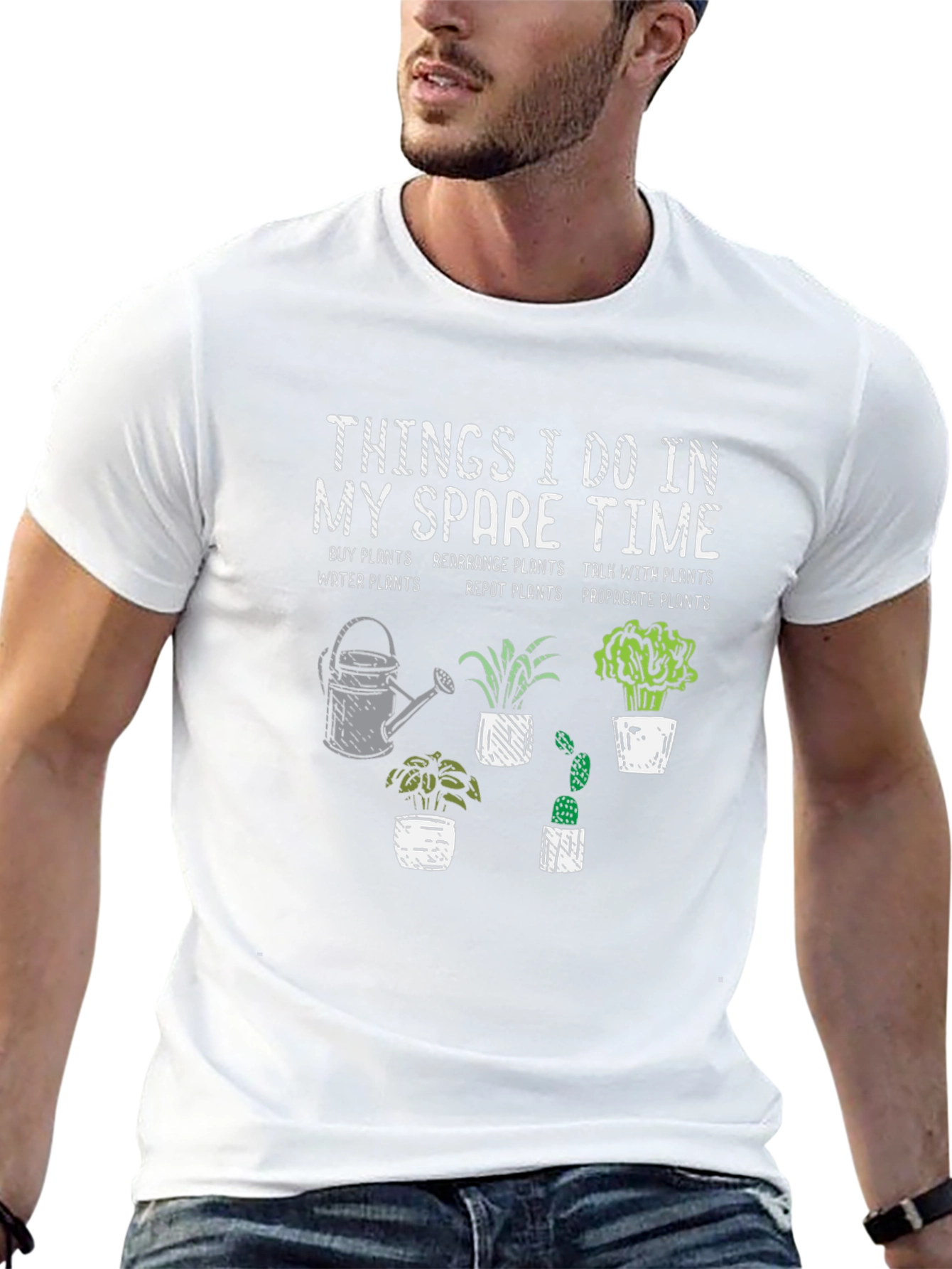 Things I Do In My Spare Time Gardening T-Shirt