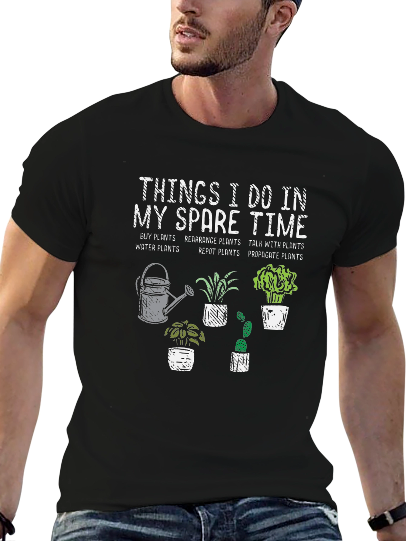 Things I Do In My Spare Time Gardening T-Shirt