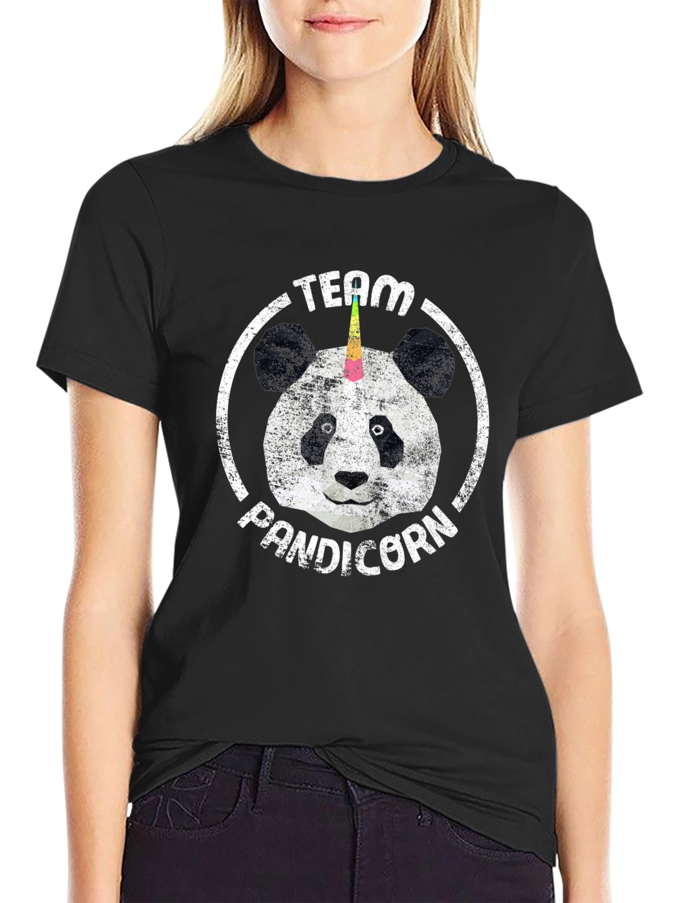 Team Pandicorn T-Shirt - Funny Panda Unicorn Tee