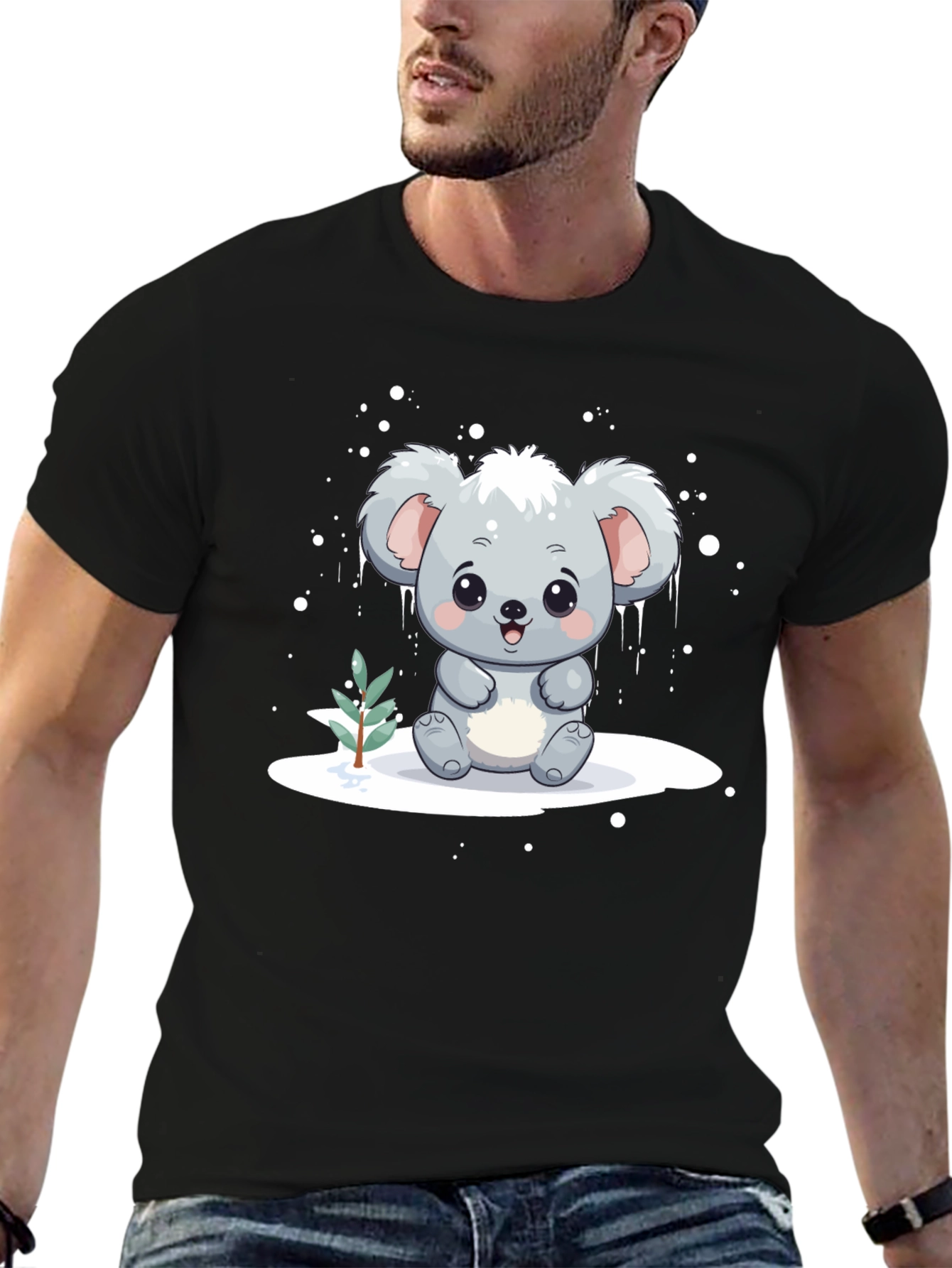 Cute Koala Winter T-Shirt