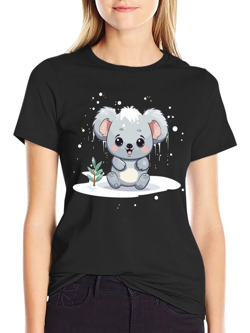 Cute Koala Winter T-Shirt