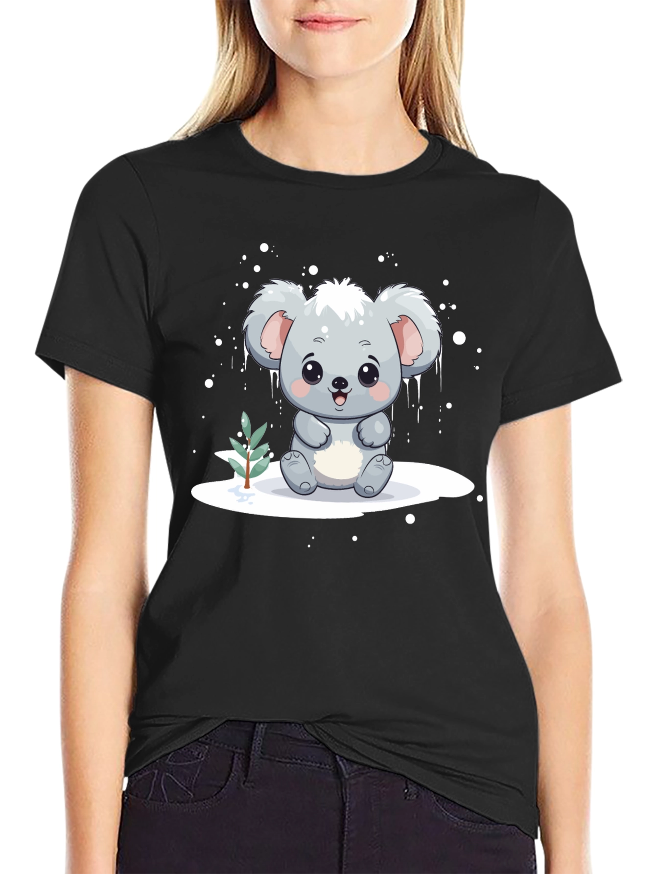 Cute Koala Winter T-Shirt
