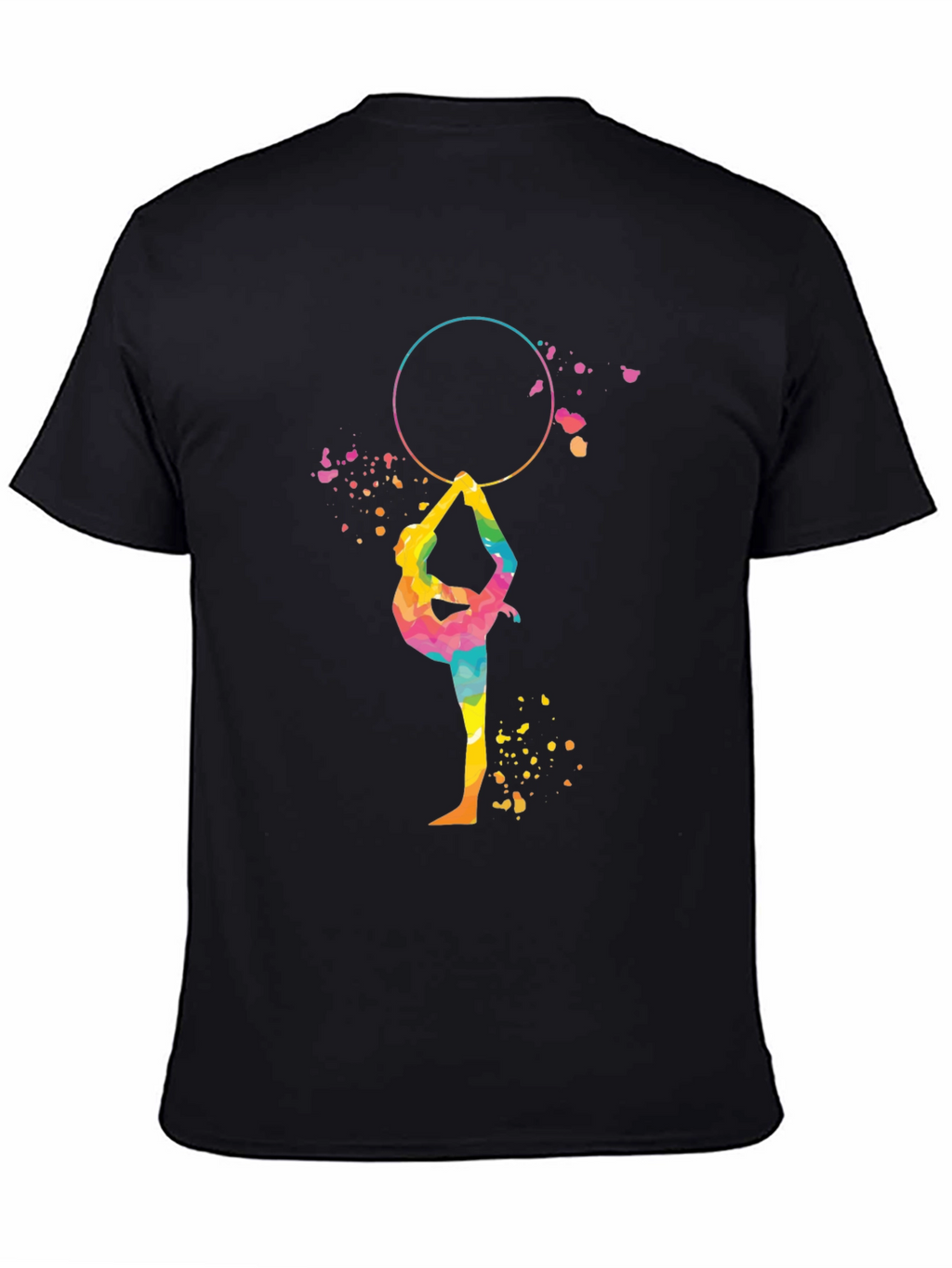 Gymnast Rainbow T-Shirt - Athletic Design