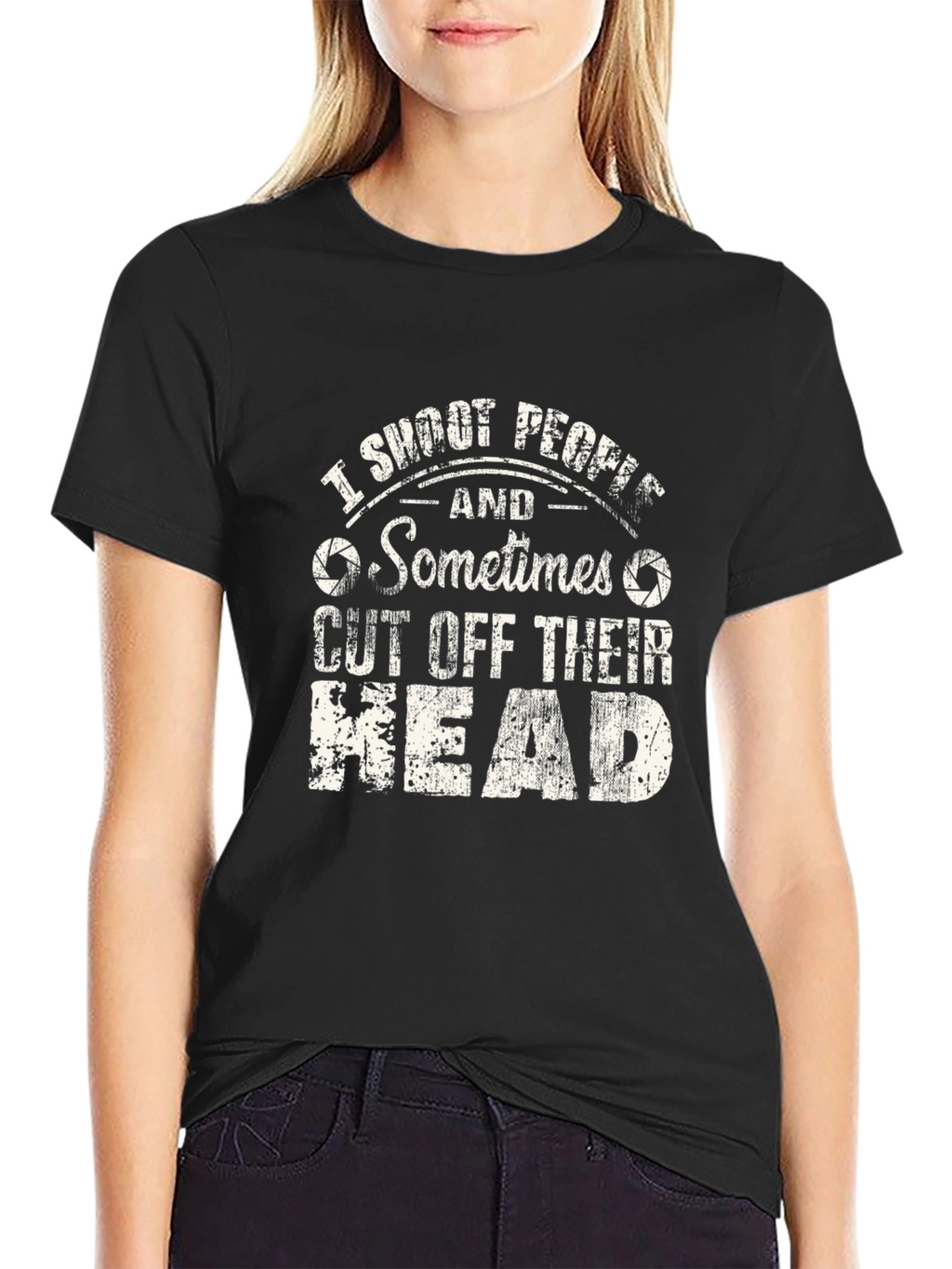 I Shoot People T-Shirt - Photographer Humor