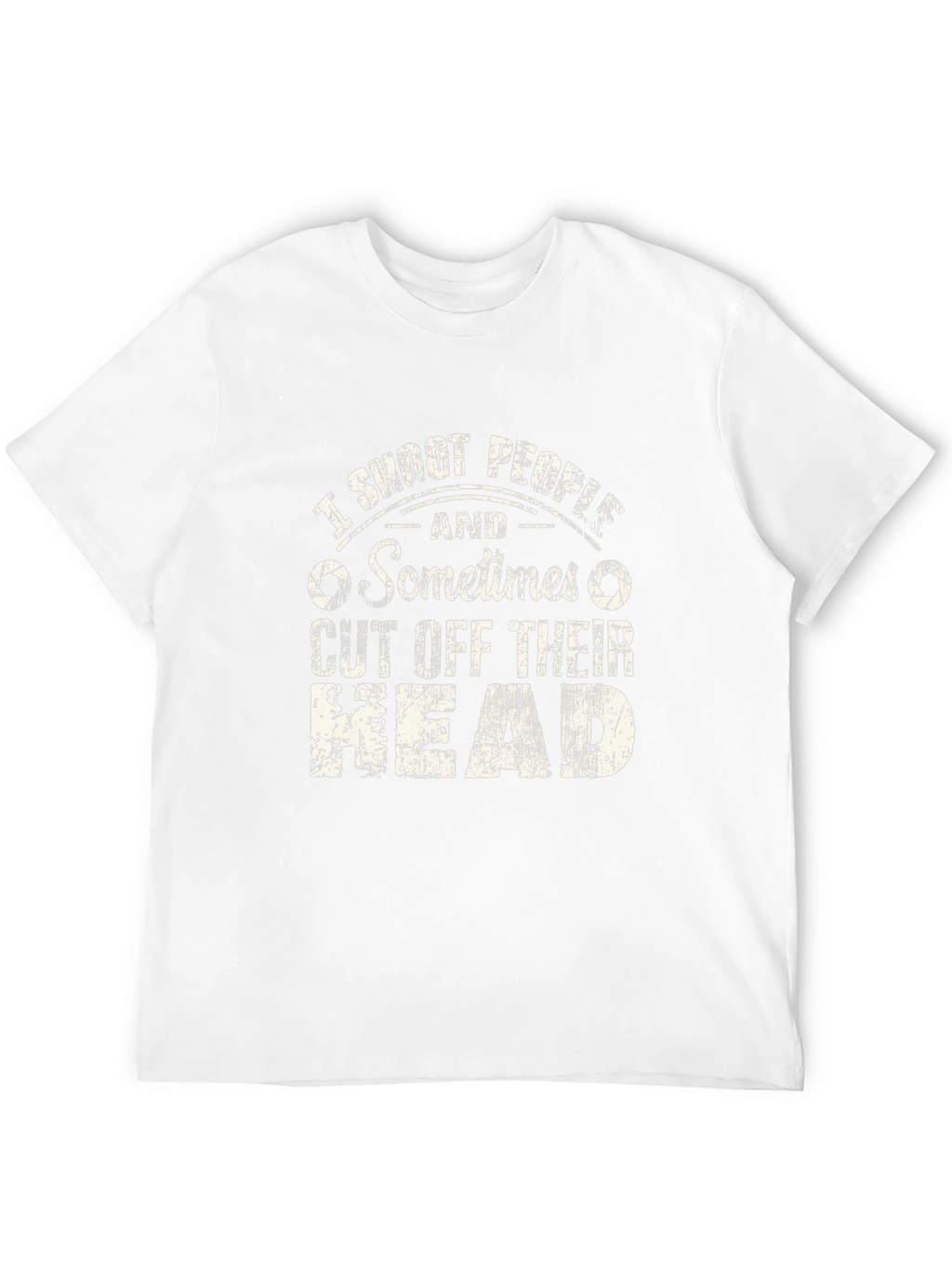 I Shoot People T-Shirt - Photographer Humor