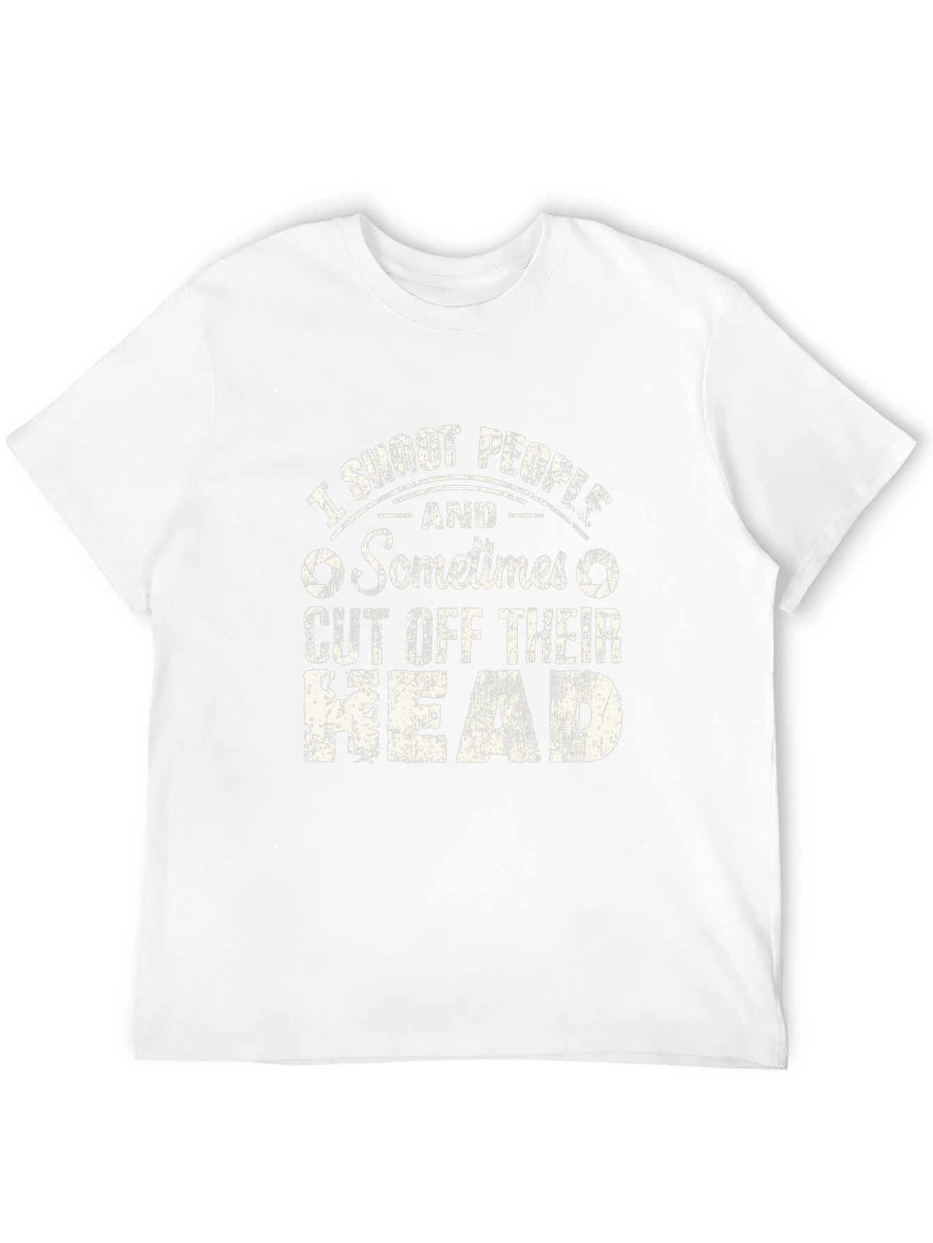 I Shoot People T-Shirt - Photographer Humor