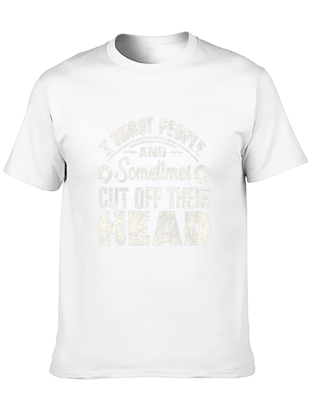 I Shoot People T-Shirt - Photographer Humor