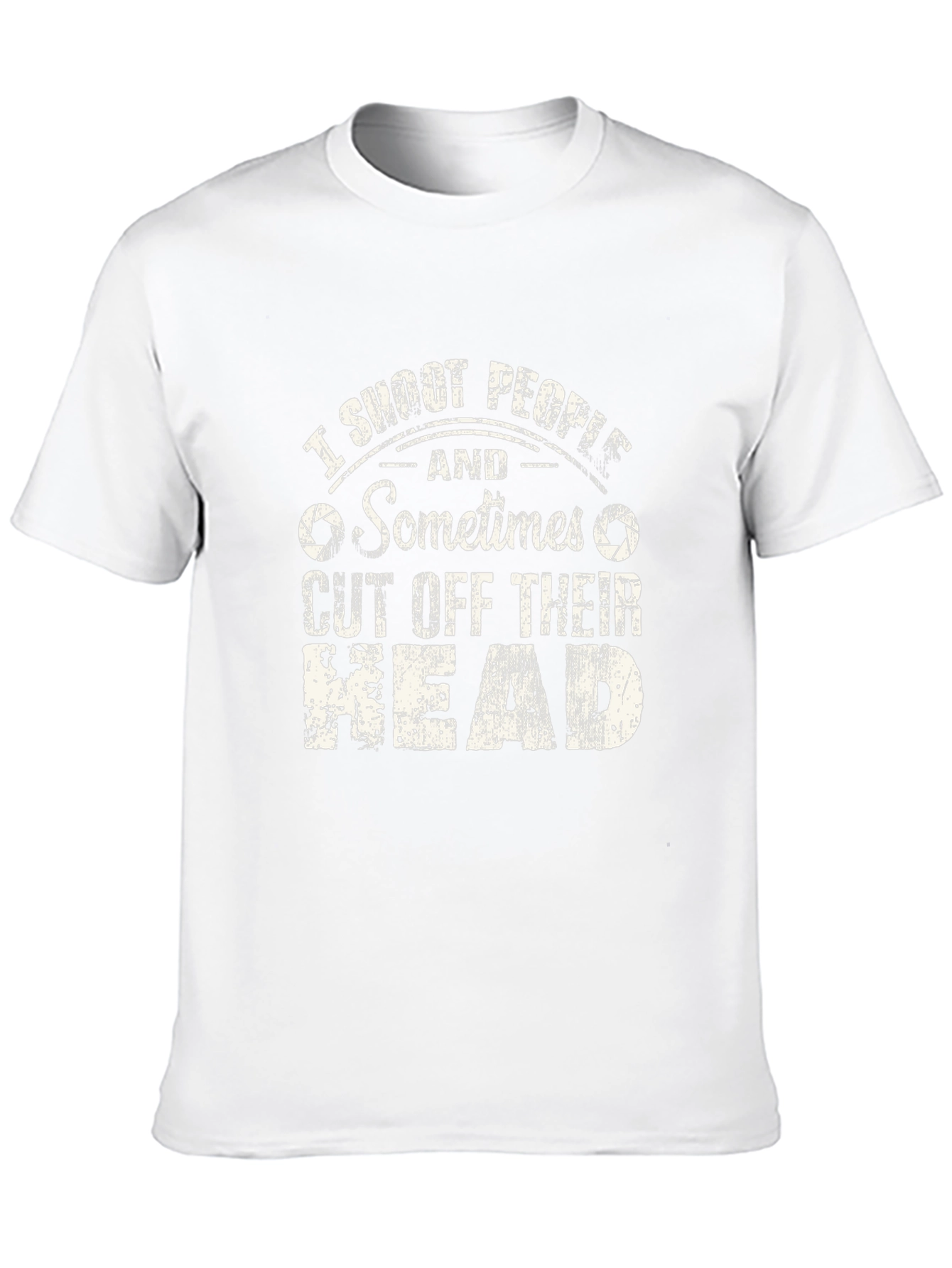 I Shoot People T-Shirt - Photographer Humor