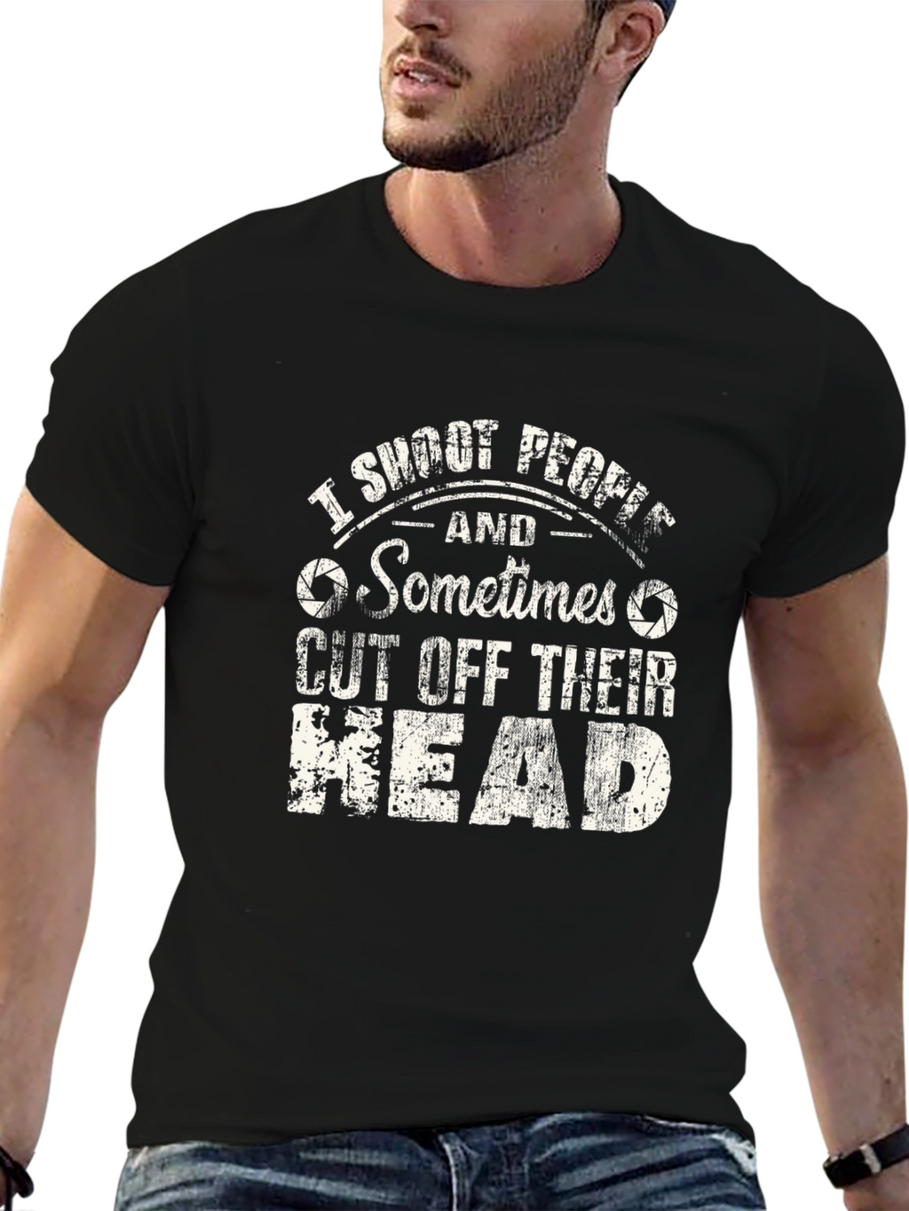 I Shoot People T-Shirt - Photographer Humor