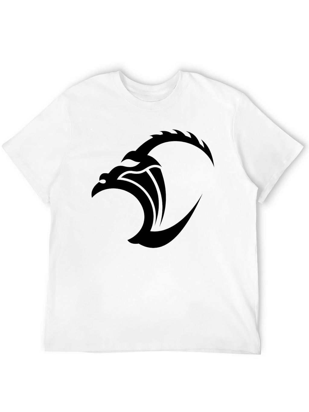 Black Eagle Graphic Tee - Mens Stylish Casual Shirt
