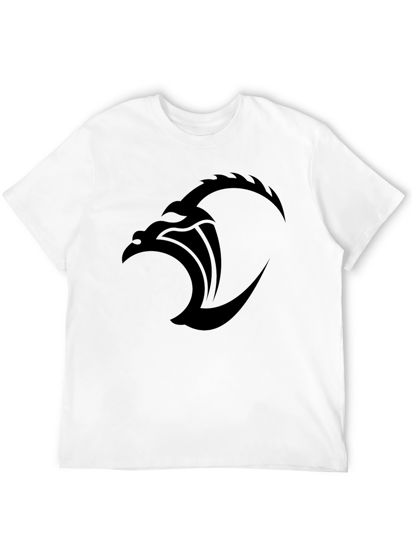 Black Eagle Graphic Tee - Mens Stylish Casual Shirt