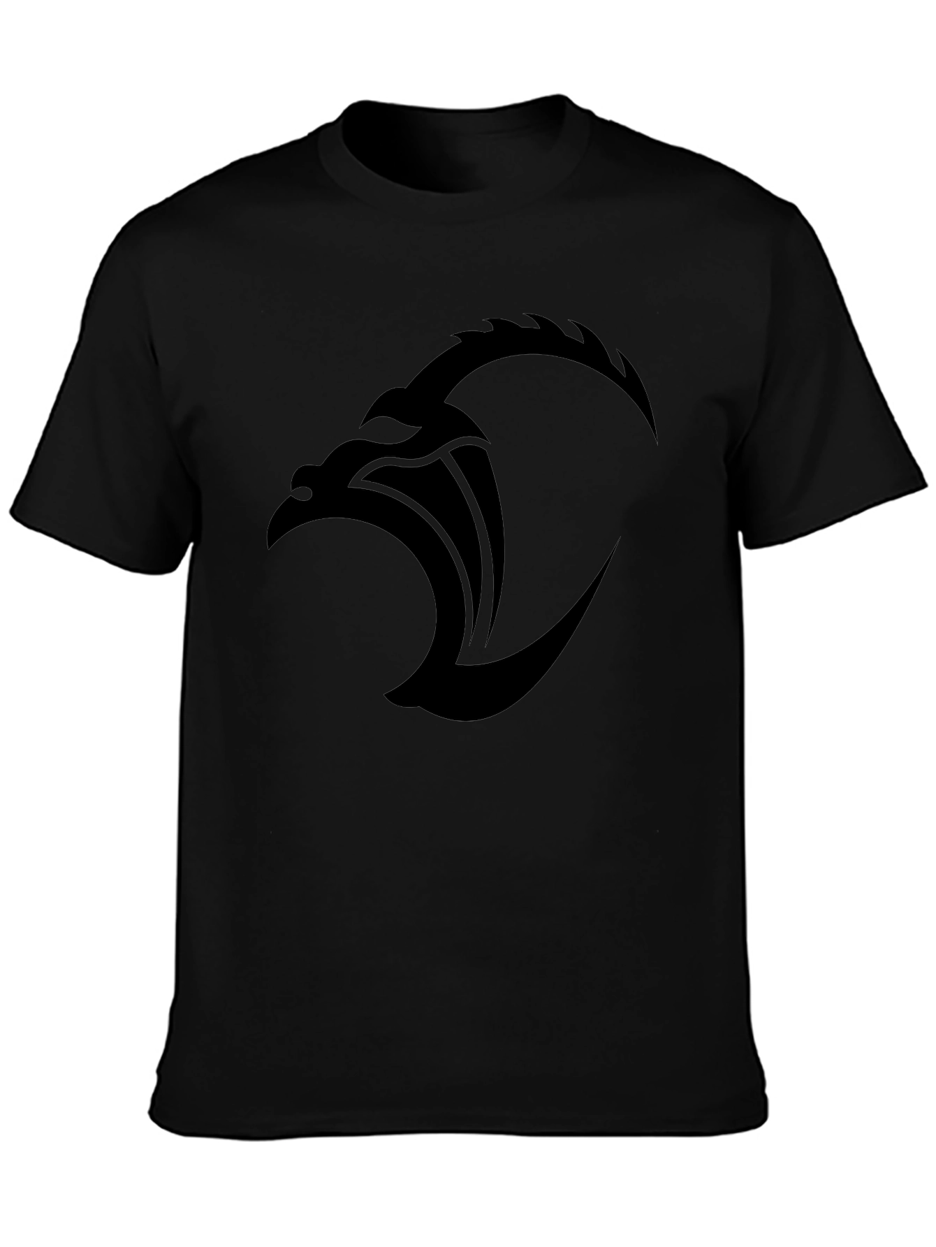 Black Eagle Graphic Tee - Mens Stylish Casual Shirt