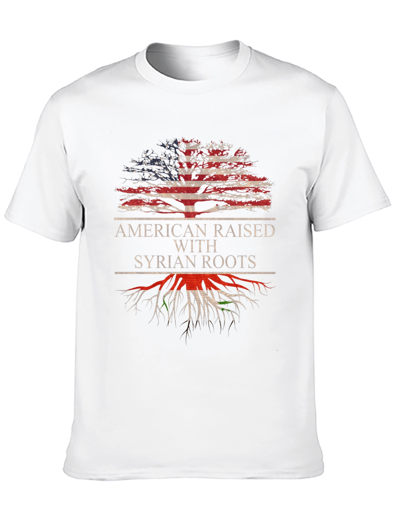 American Raised Syrian Roots T-Shirt