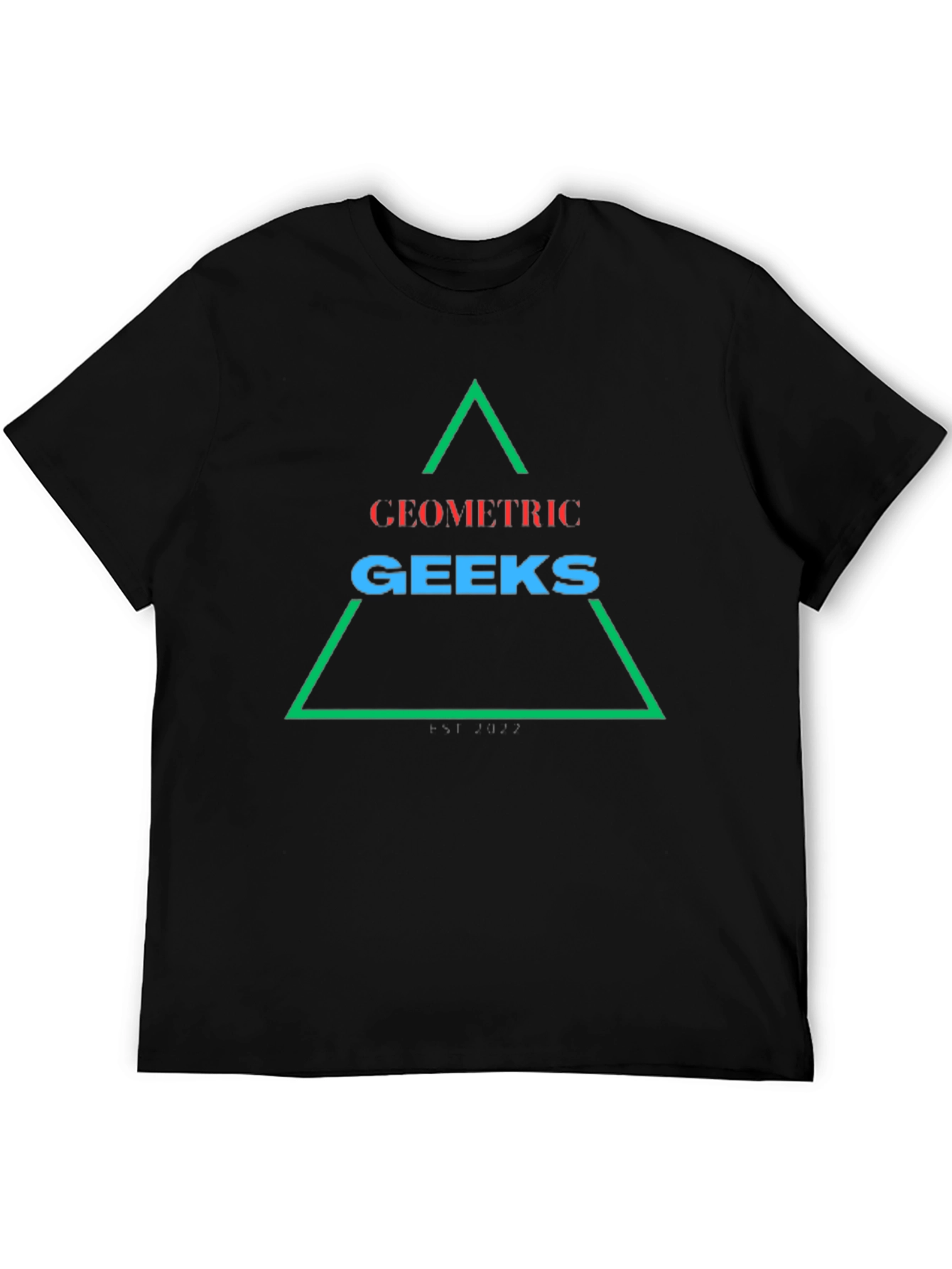 Geometric Geeks T-Shirt: Modern Style