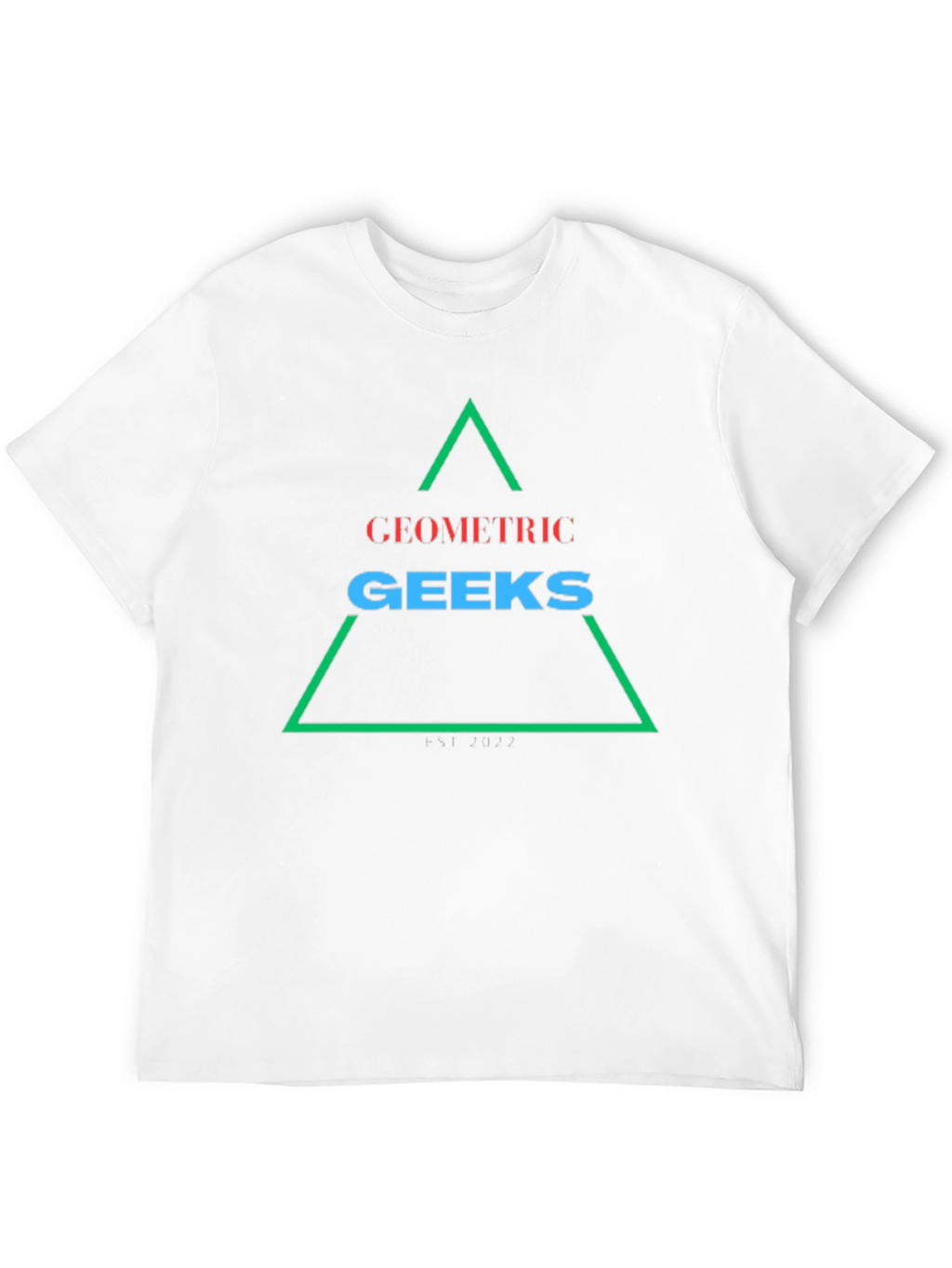 Geometric Geeks T-Shirt: Modern Style