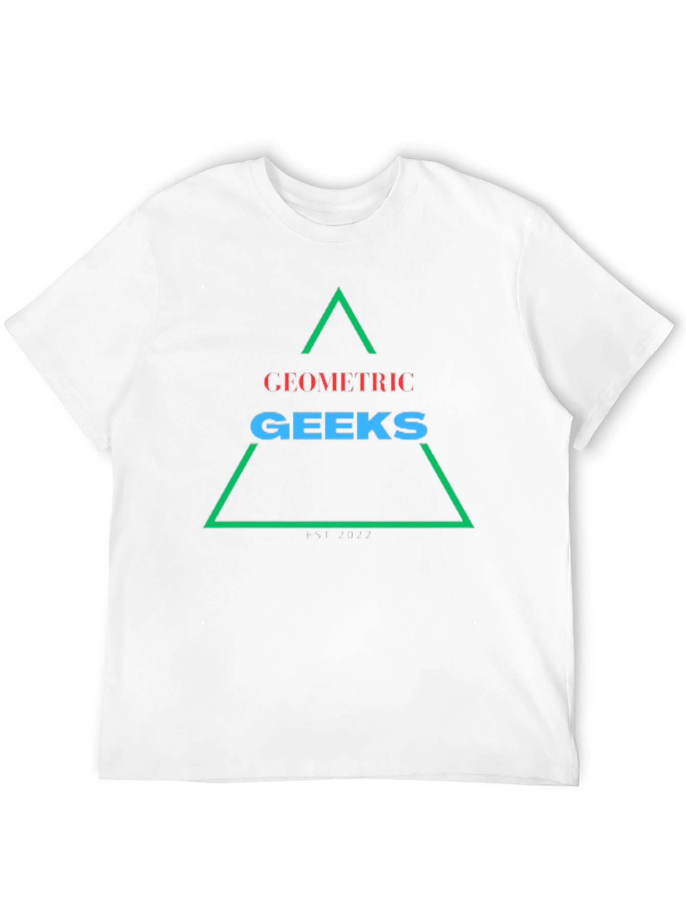 Geometric Geeks T-Shirt: Modern Style