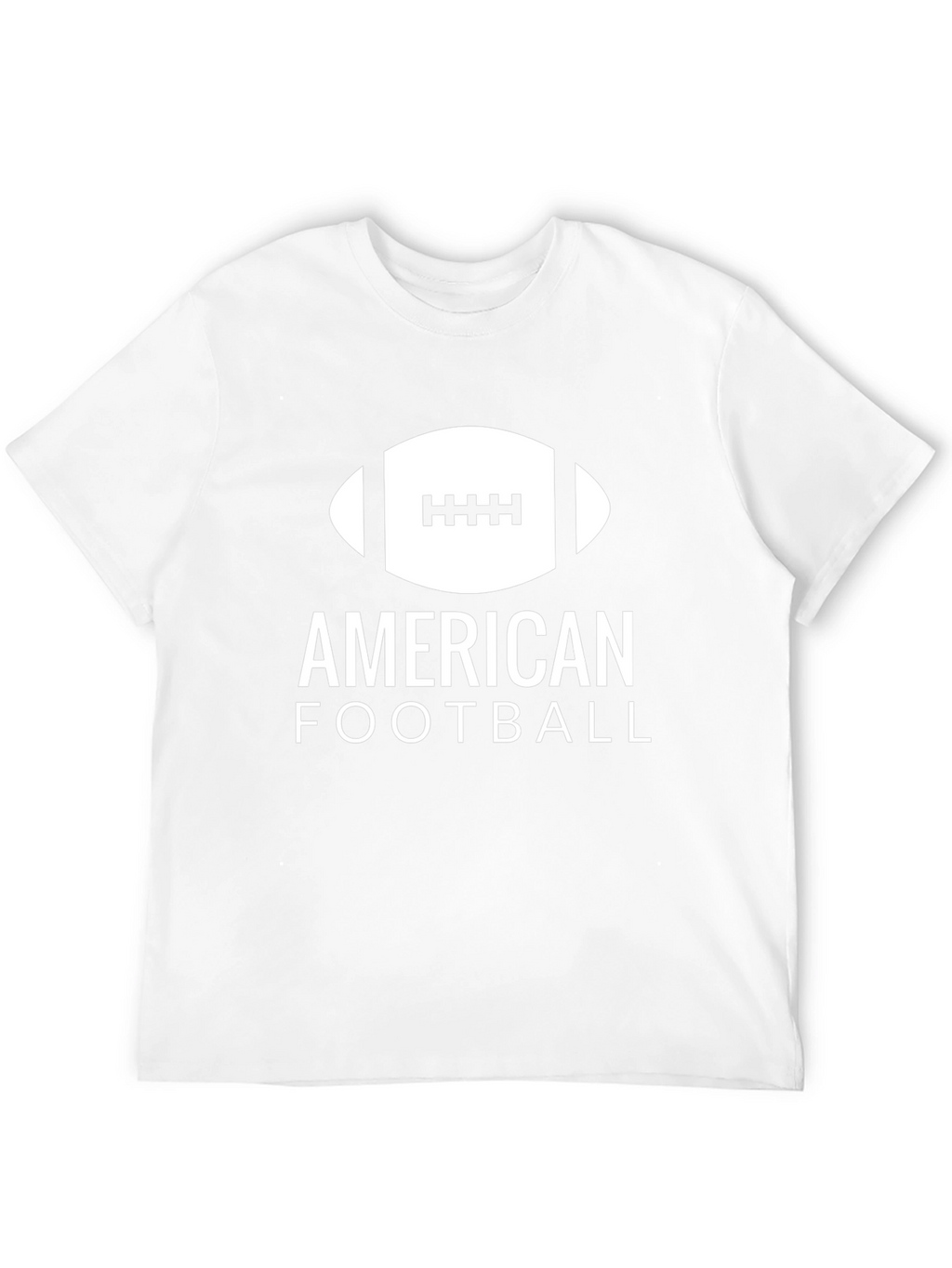American Football Graphic Tee - Black