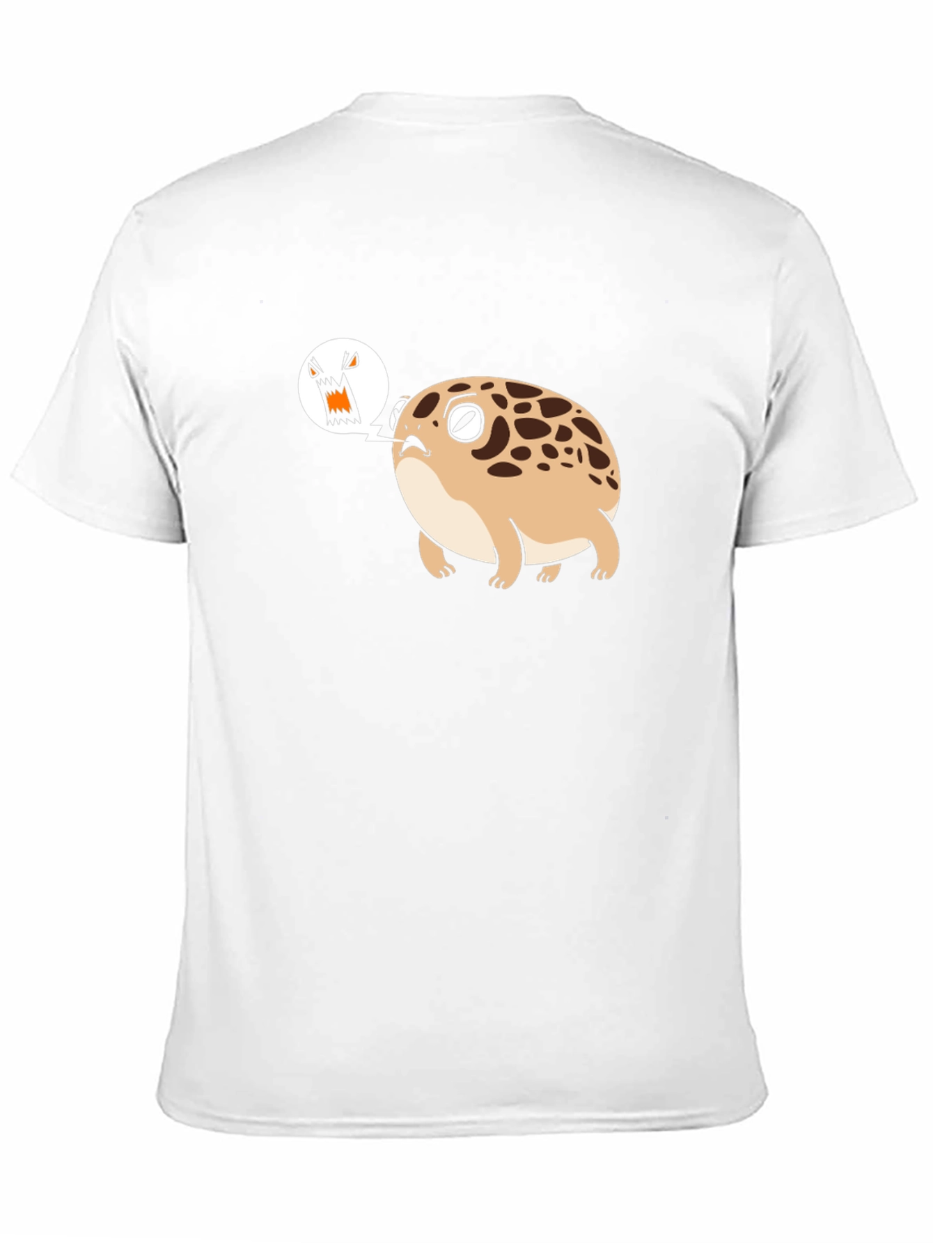 Angry Frog T-Shirt - Mens Black Cotton Tee