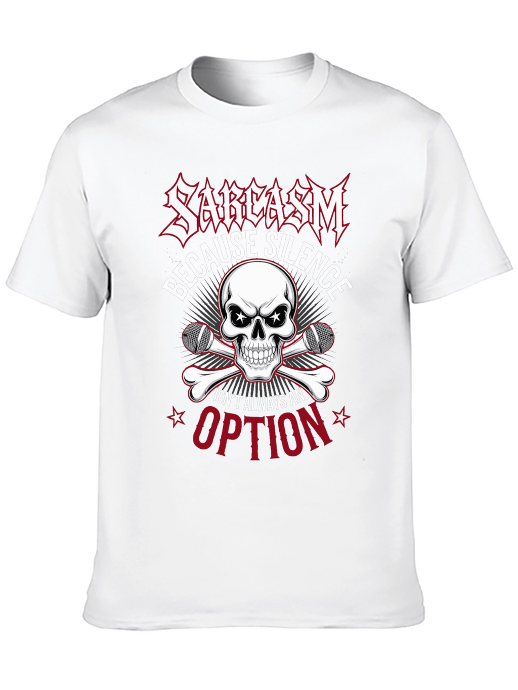 Sarcasm Skull T-Shirt