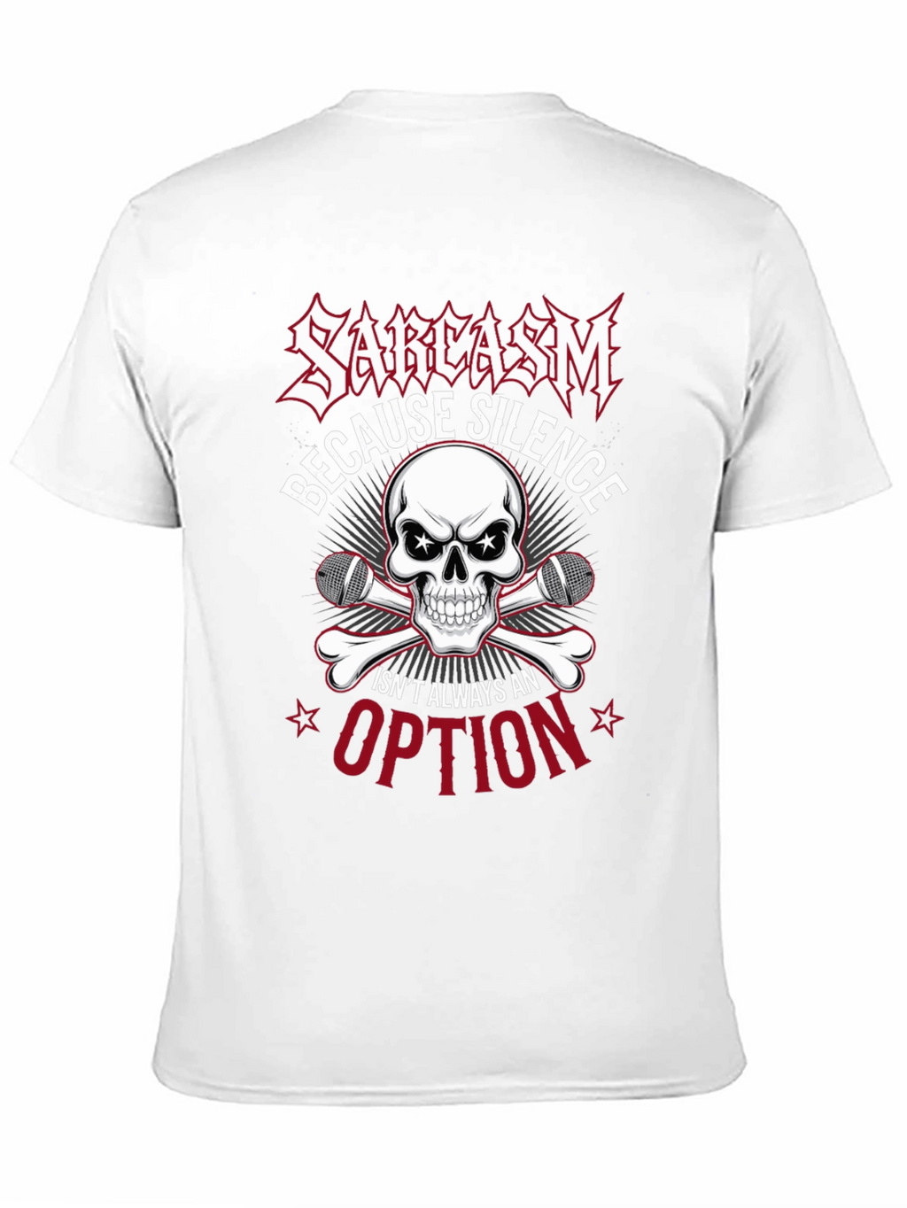 Sarcasm Skull T-Shirt