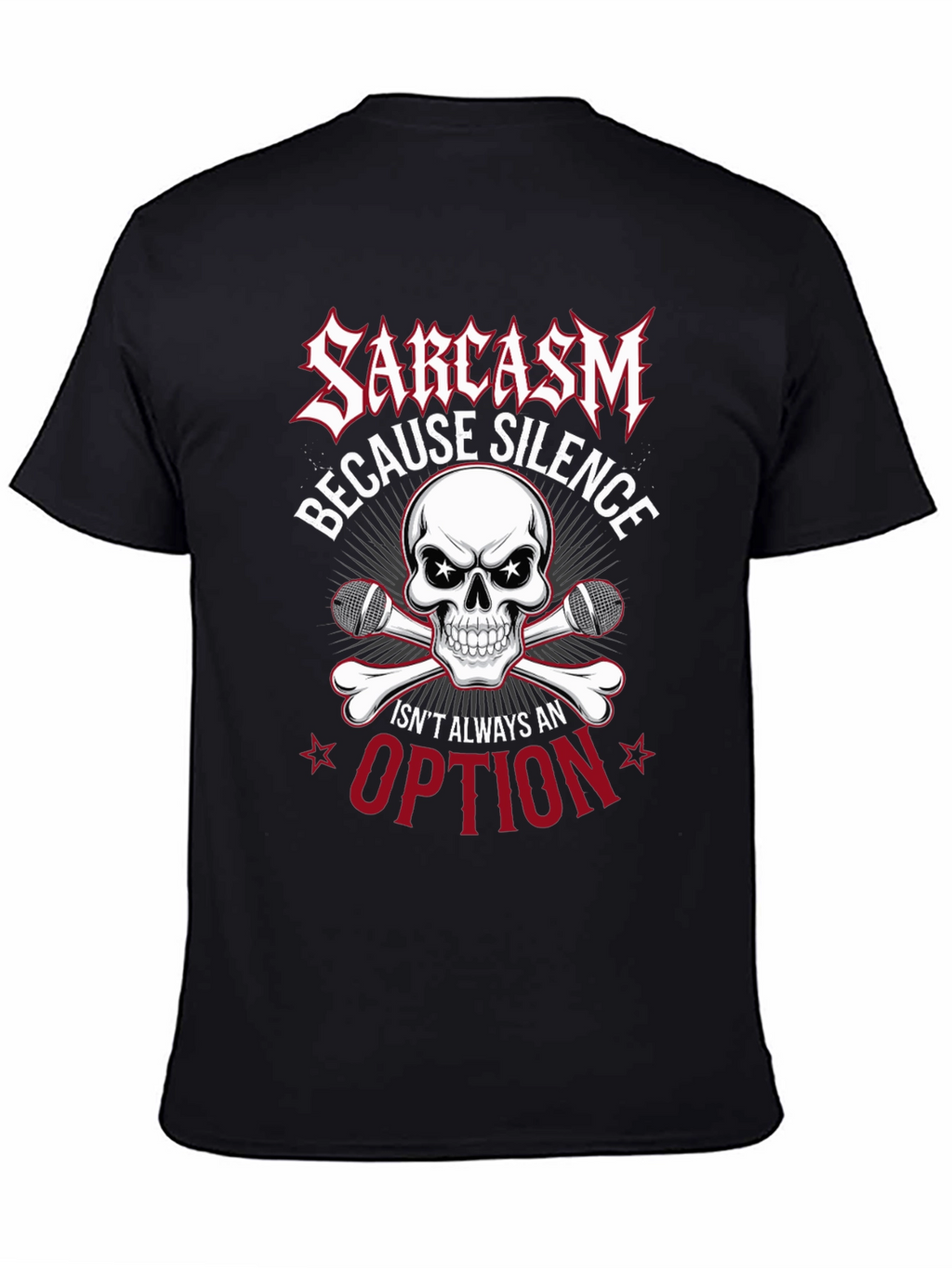 Sarcasm Skull T-Shirt