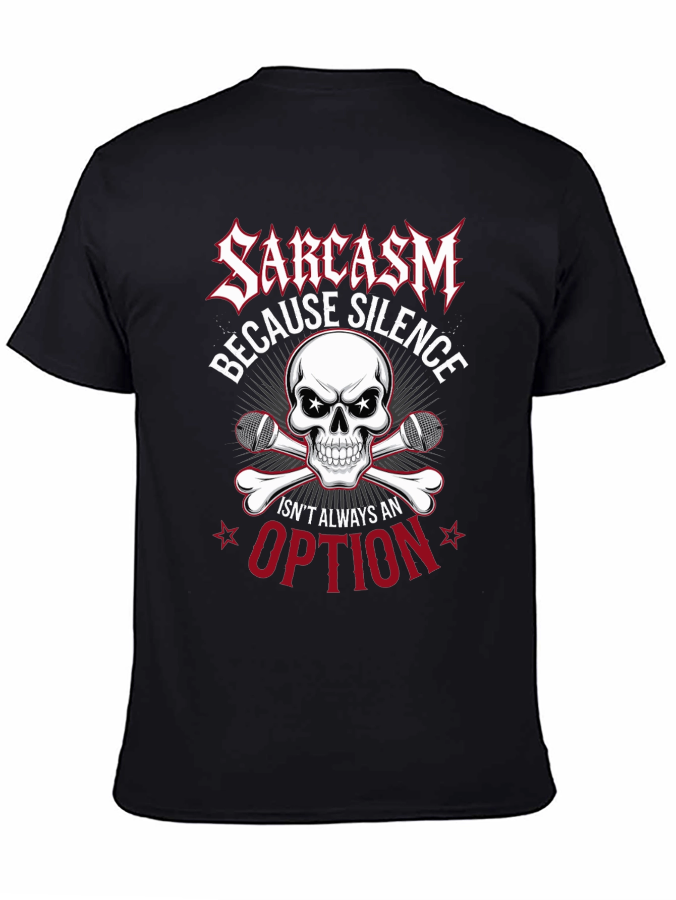 Sarcasm Skull T-Shirt