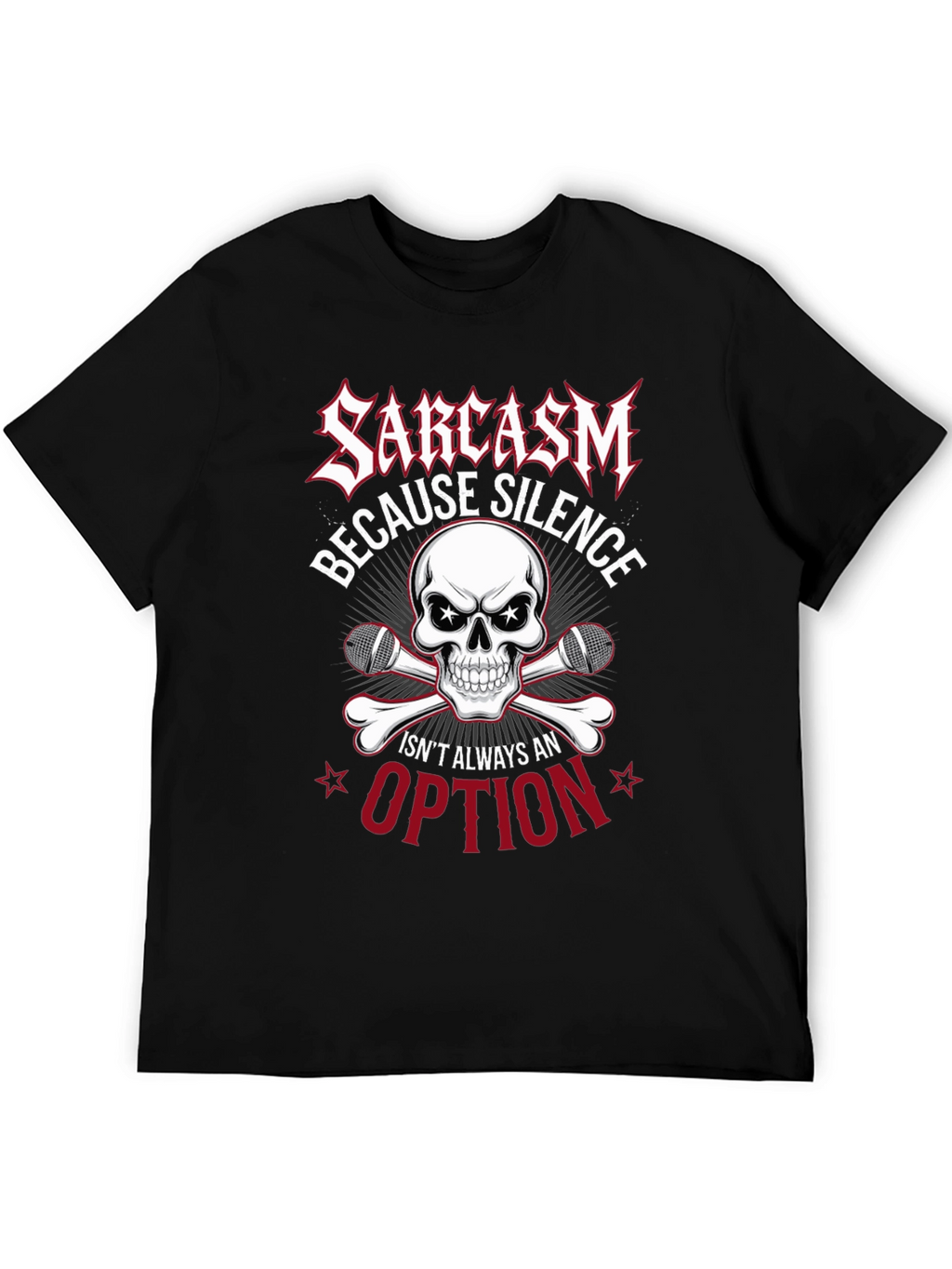 Sarcasm Skull T-Shirt