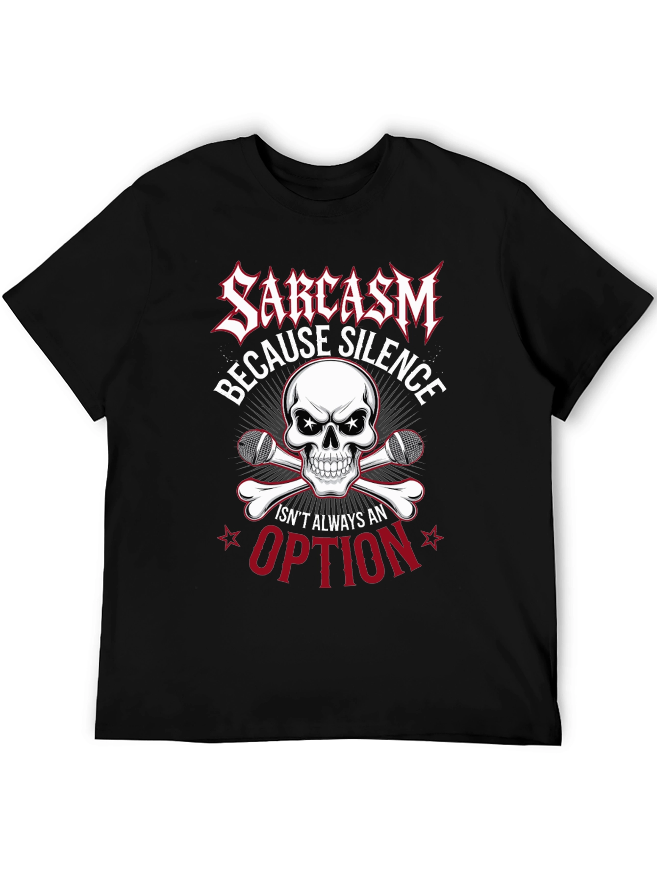 Sarcasm Skull T-Shirt