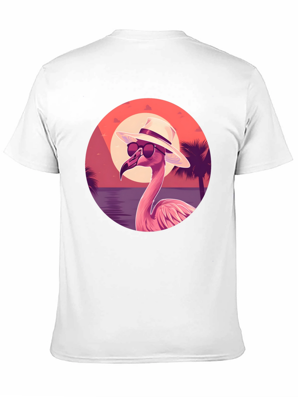 Tropical Flamingo T-Shirt - Summer Vibes