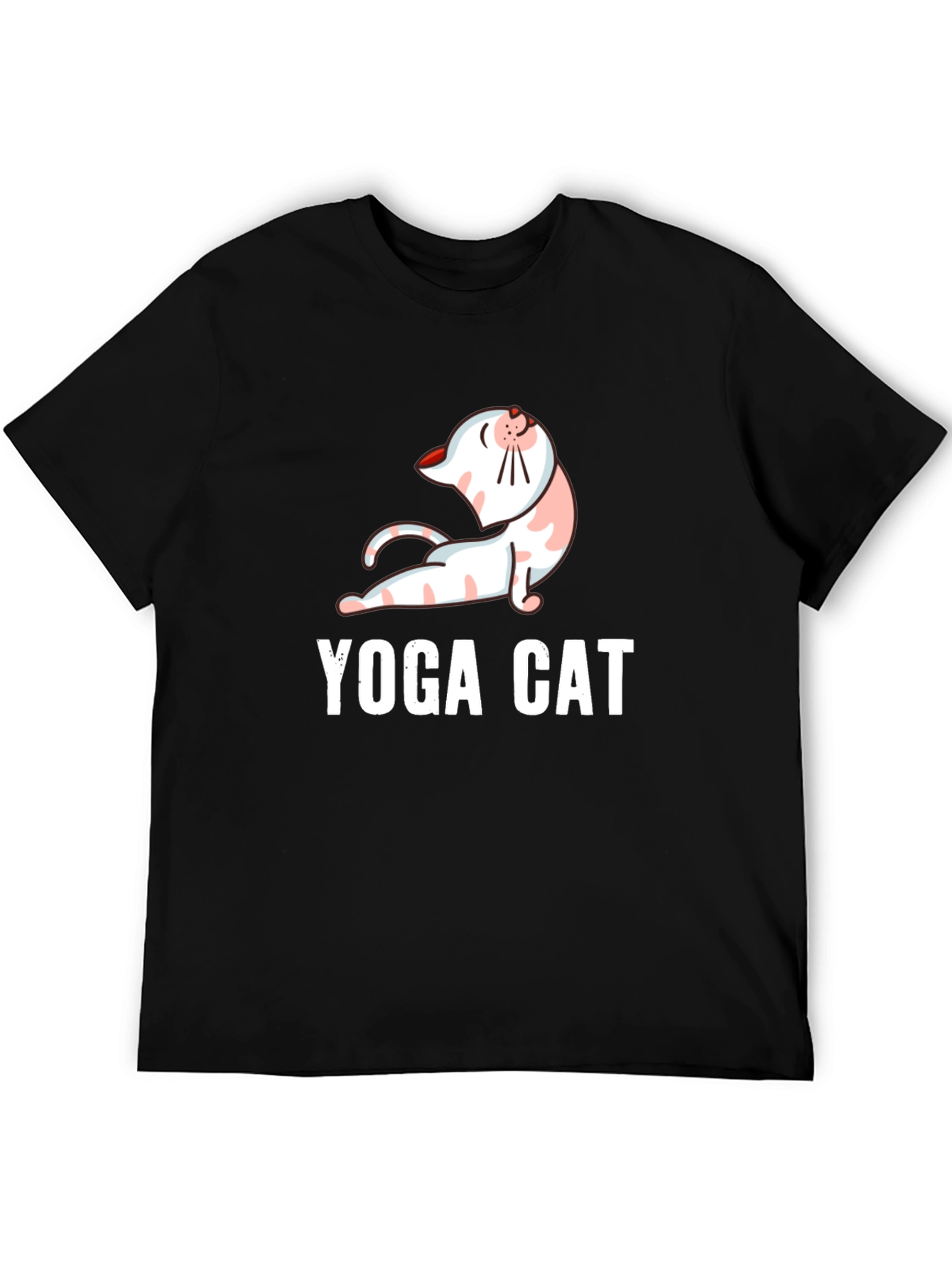 Yoga Cat T-Shirt - Funny & Comfortable Cotton Tee