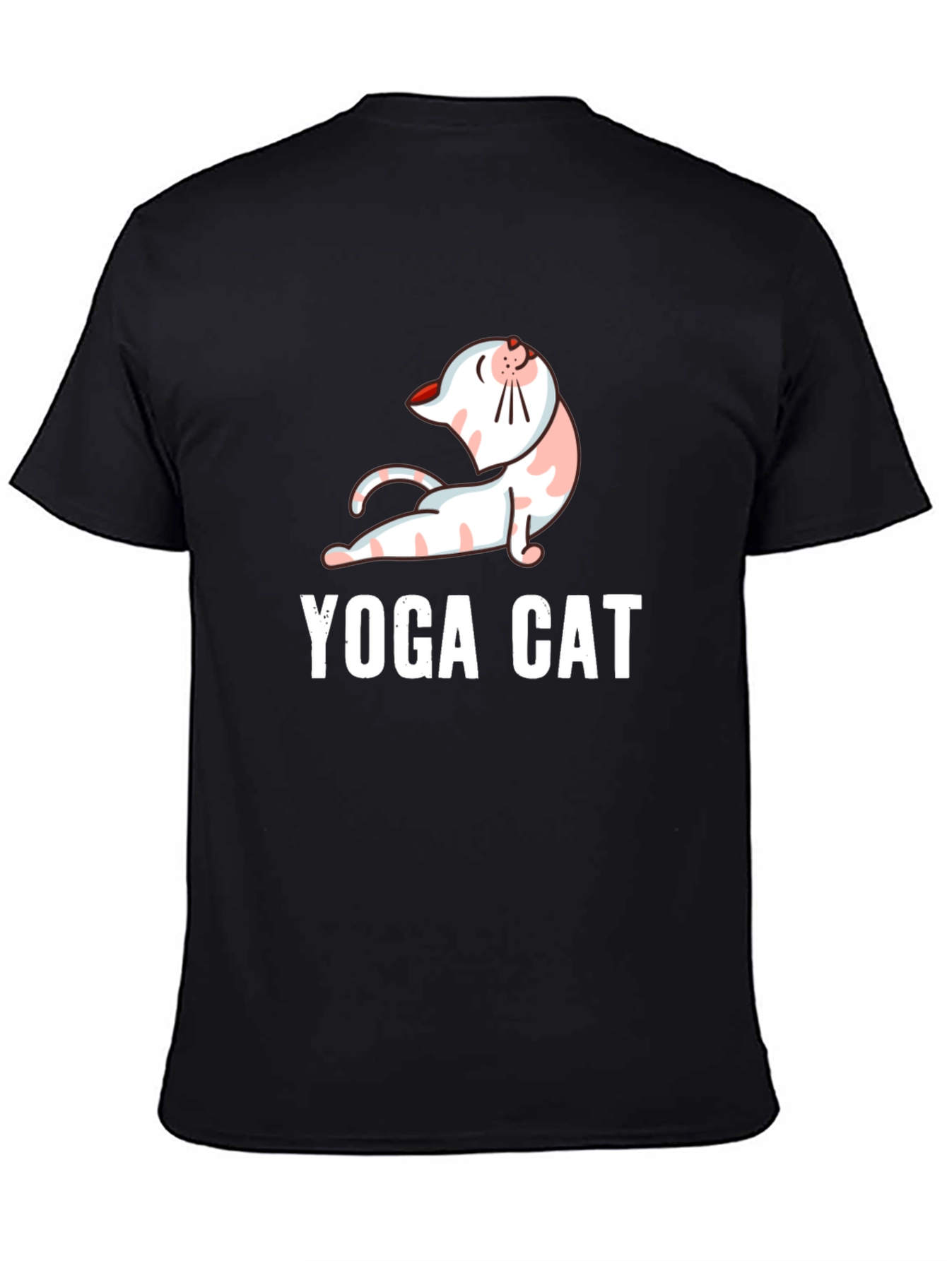 Yoga Cat T-Shirt - Funny & Comfortable Cotton Tee