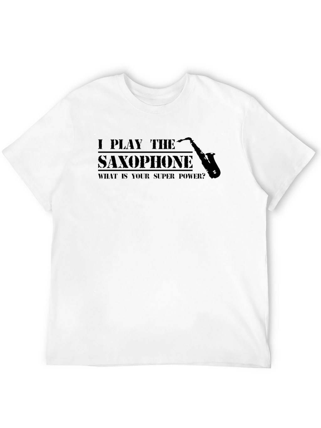 Saxophone Player Super Power Tee