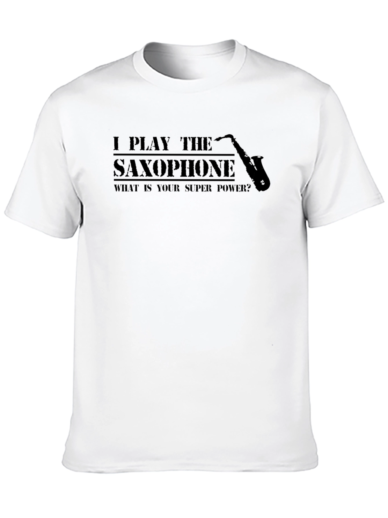 Saxophone Player Super Power Tee