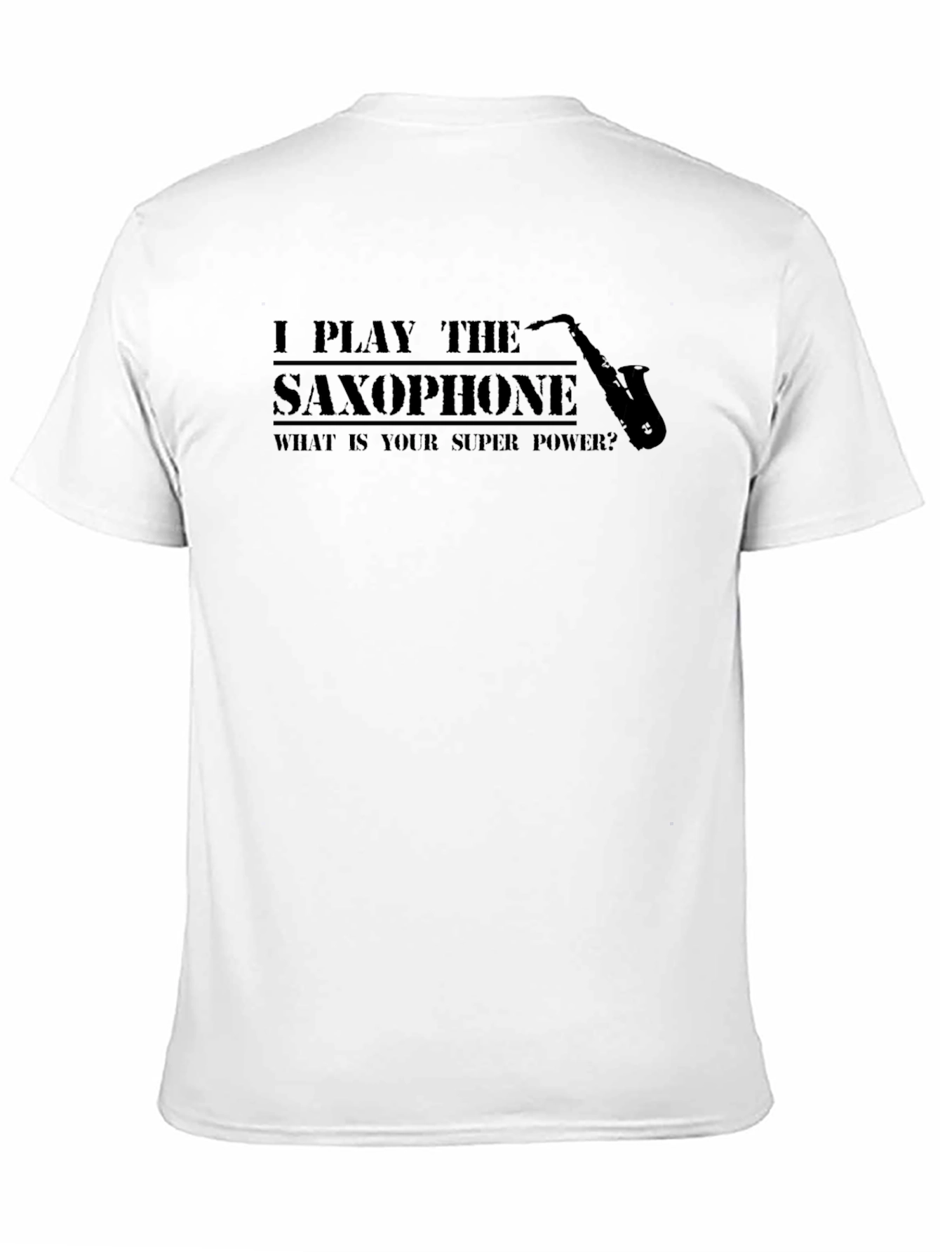 Saxophone Player Super Power Tee