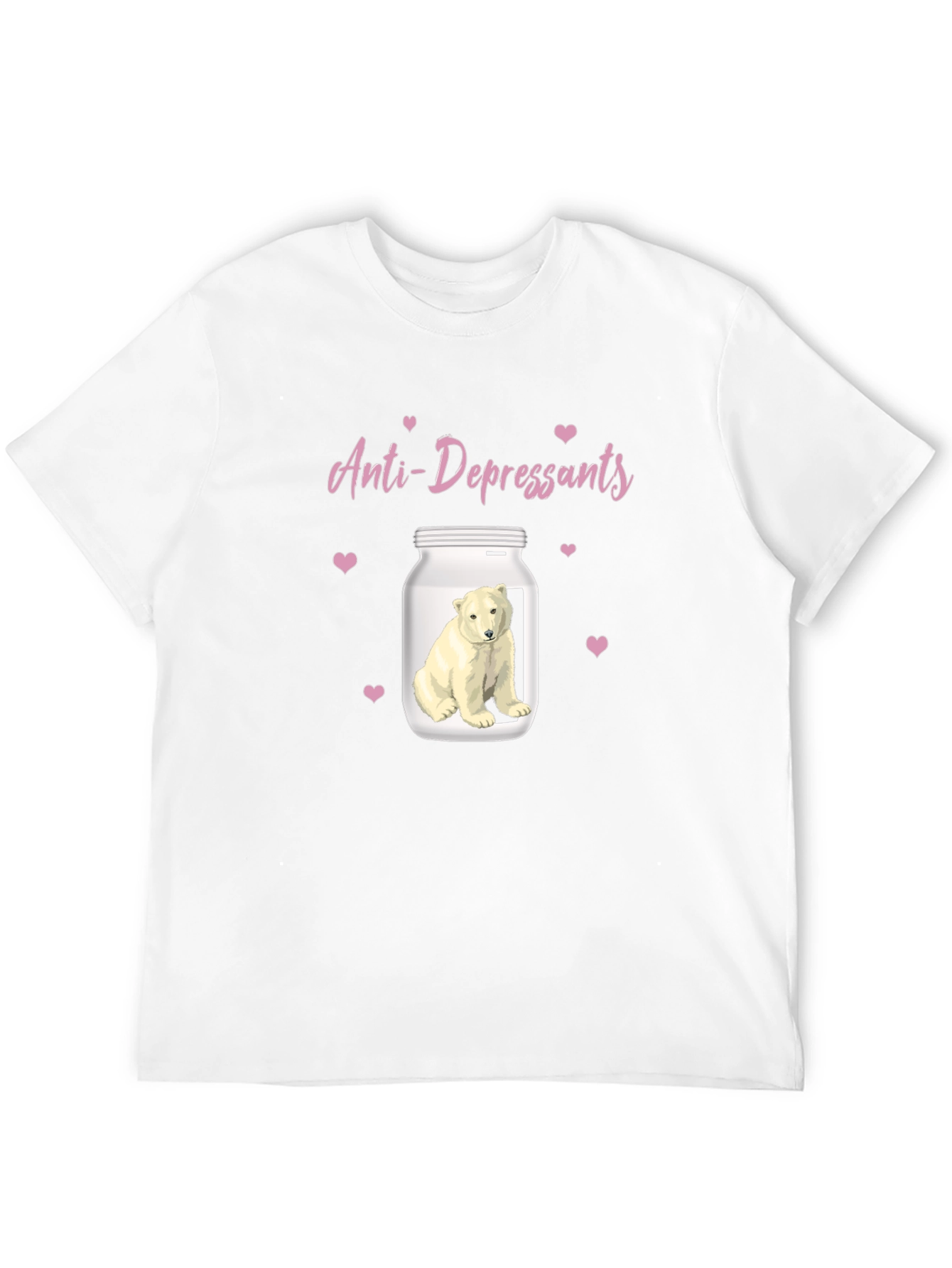 Anti-Depressant Polar Bear T-Shirt
