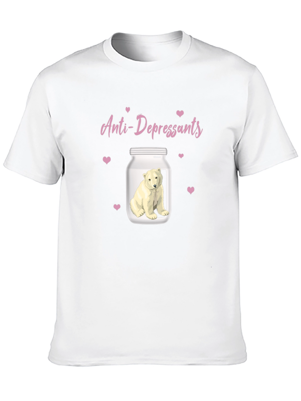 Anti-Depressant Polar Bear T-Shirt