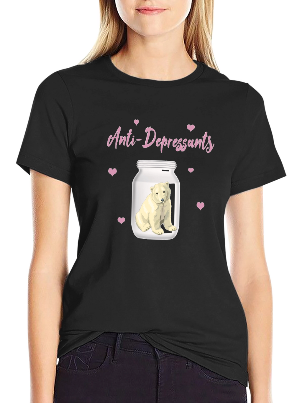 Anti-Depressant Polar Bear T-Shirt