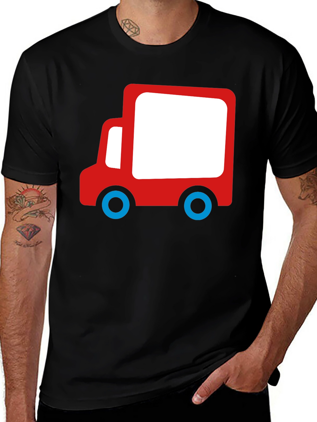 Truck Graphic Tee - Fun & Playful!