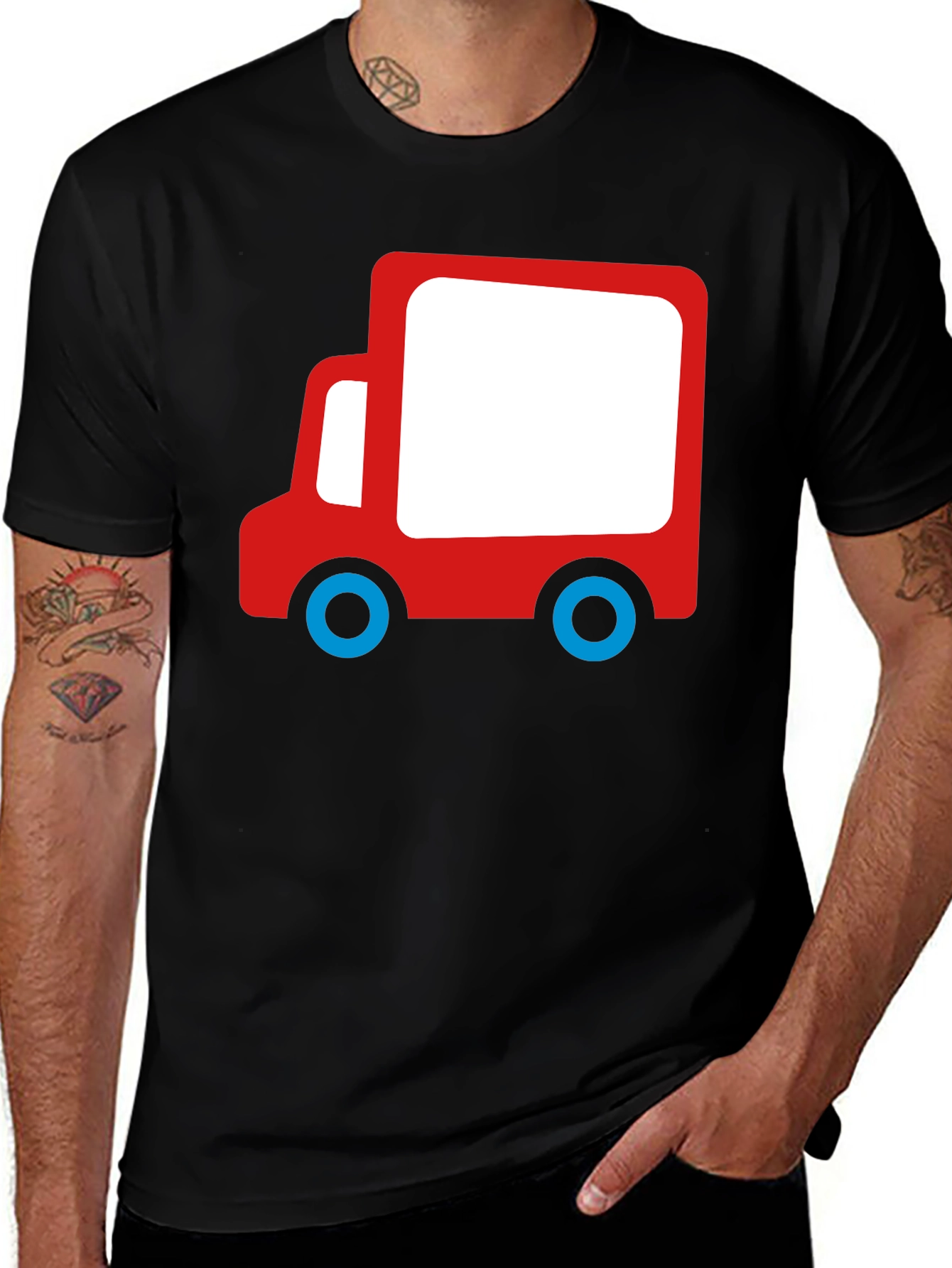 Truck Graphic Tee - Fun & Playful!