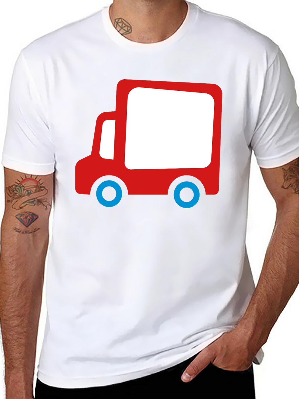Truck Graphic Tee - Fun & Playful!