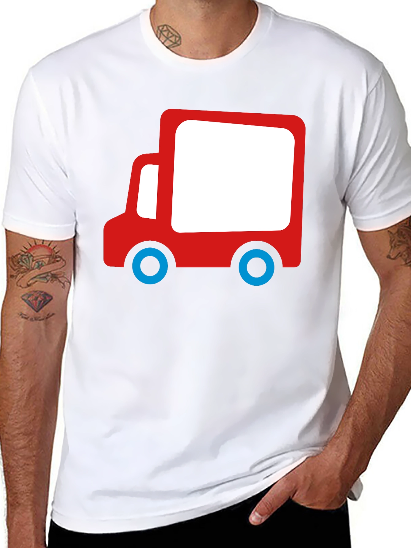 Truck Graphic Tee - Fun & Playful!