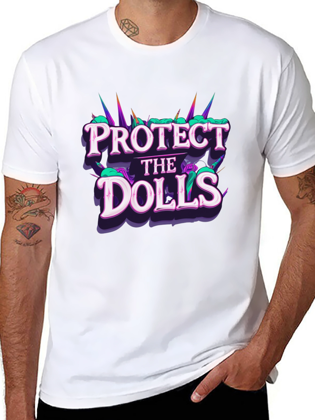 Protect The Dolls Graphic Tee