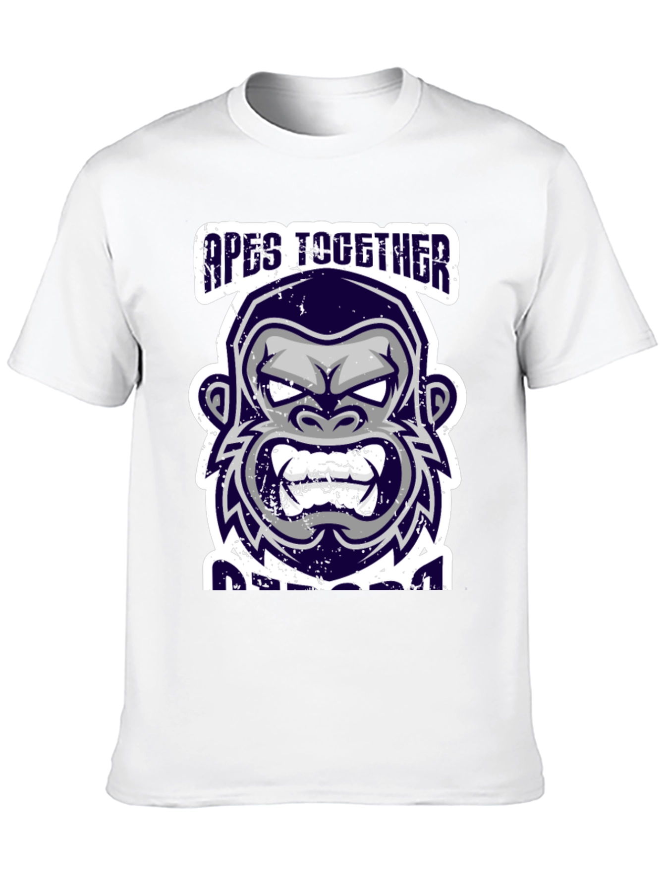 Apes Together Strong Graphic Tee - Black