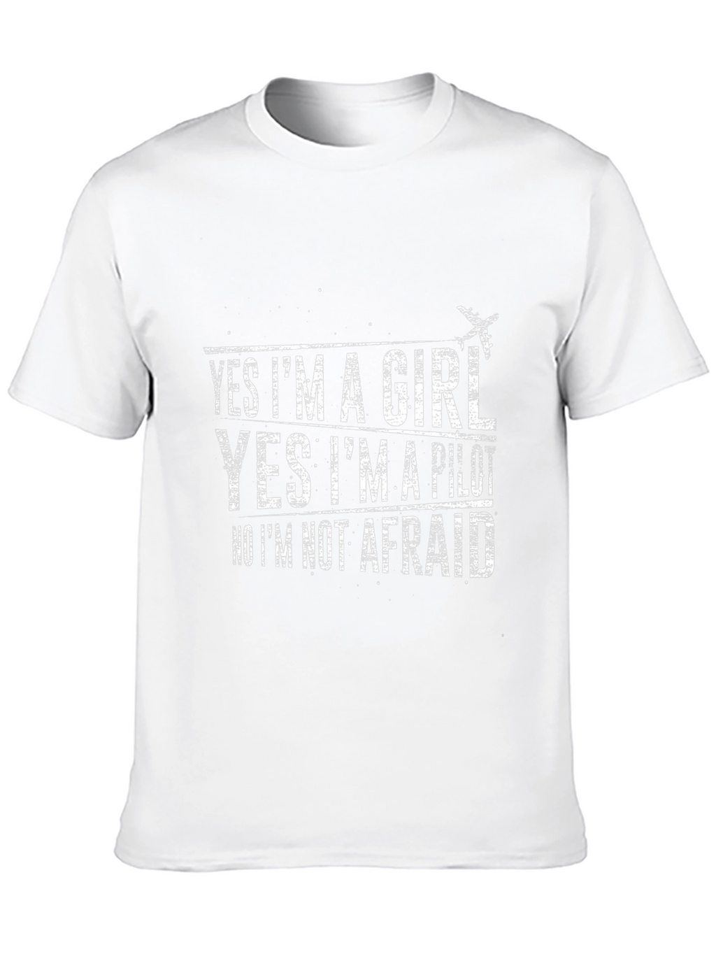 Yes Im a Girl Pilot T-Shirt
