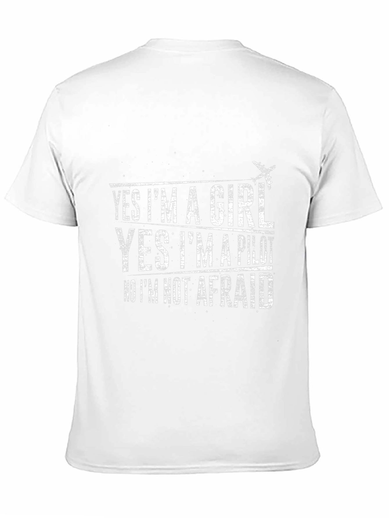 Yes Im a Girl Pilot T-Shirt