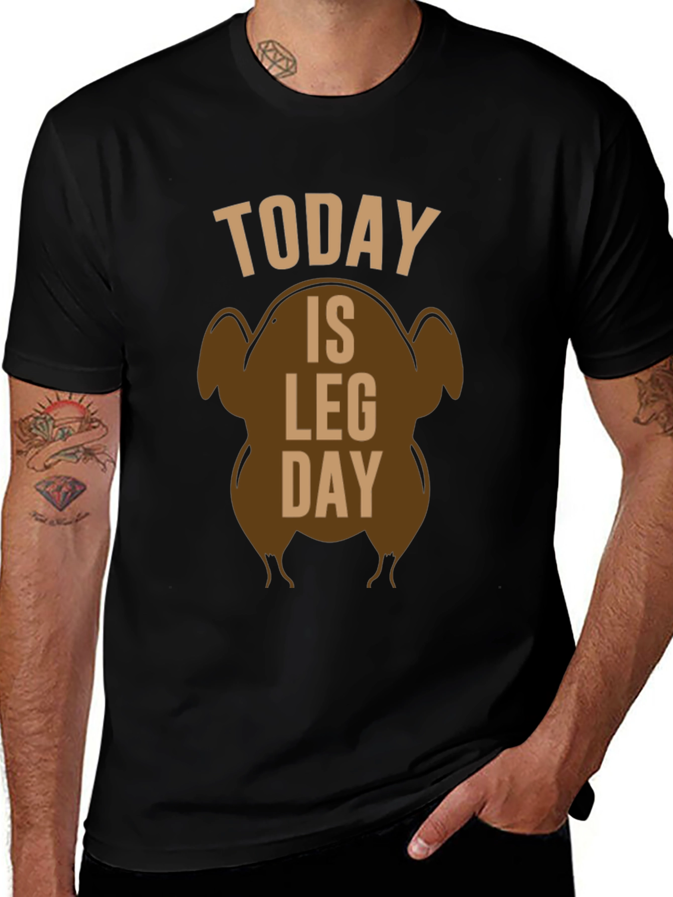 Today is Leg Day Turkey T-Shirt